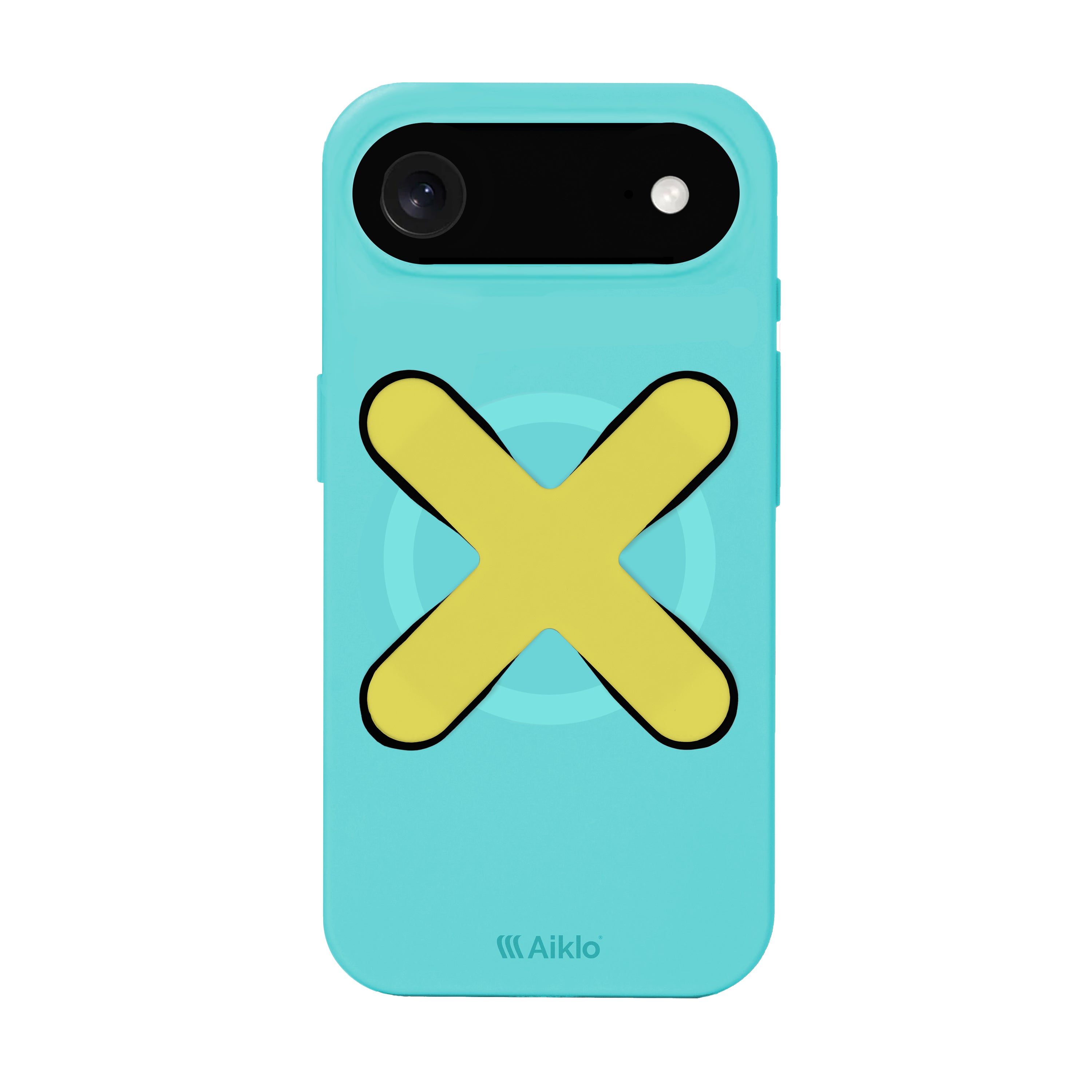 Iphone 17 Air Aqua Blue + Grip Lemon
