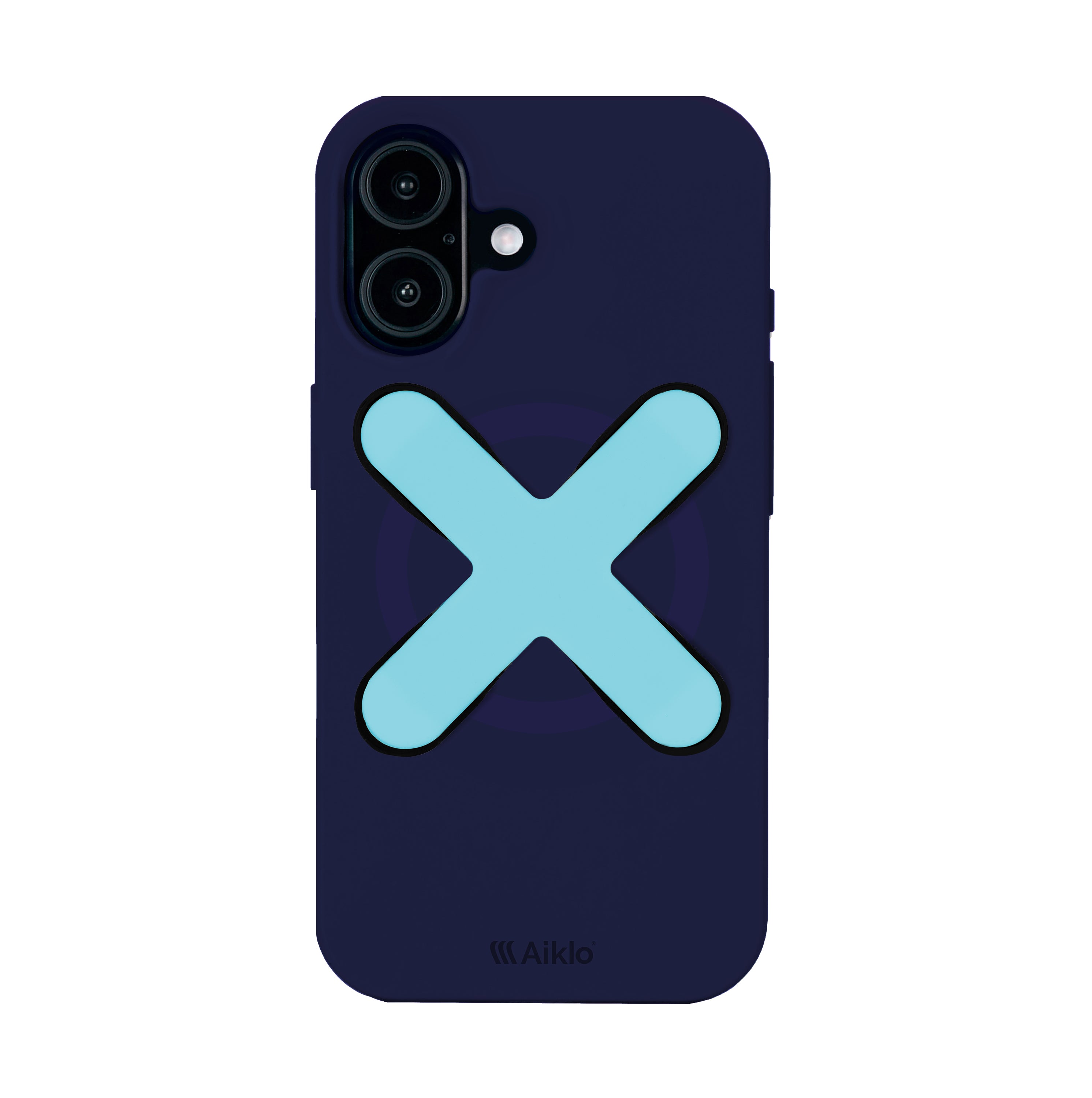 Iphone 17 Cyber Grape + Grip Aqua Blue