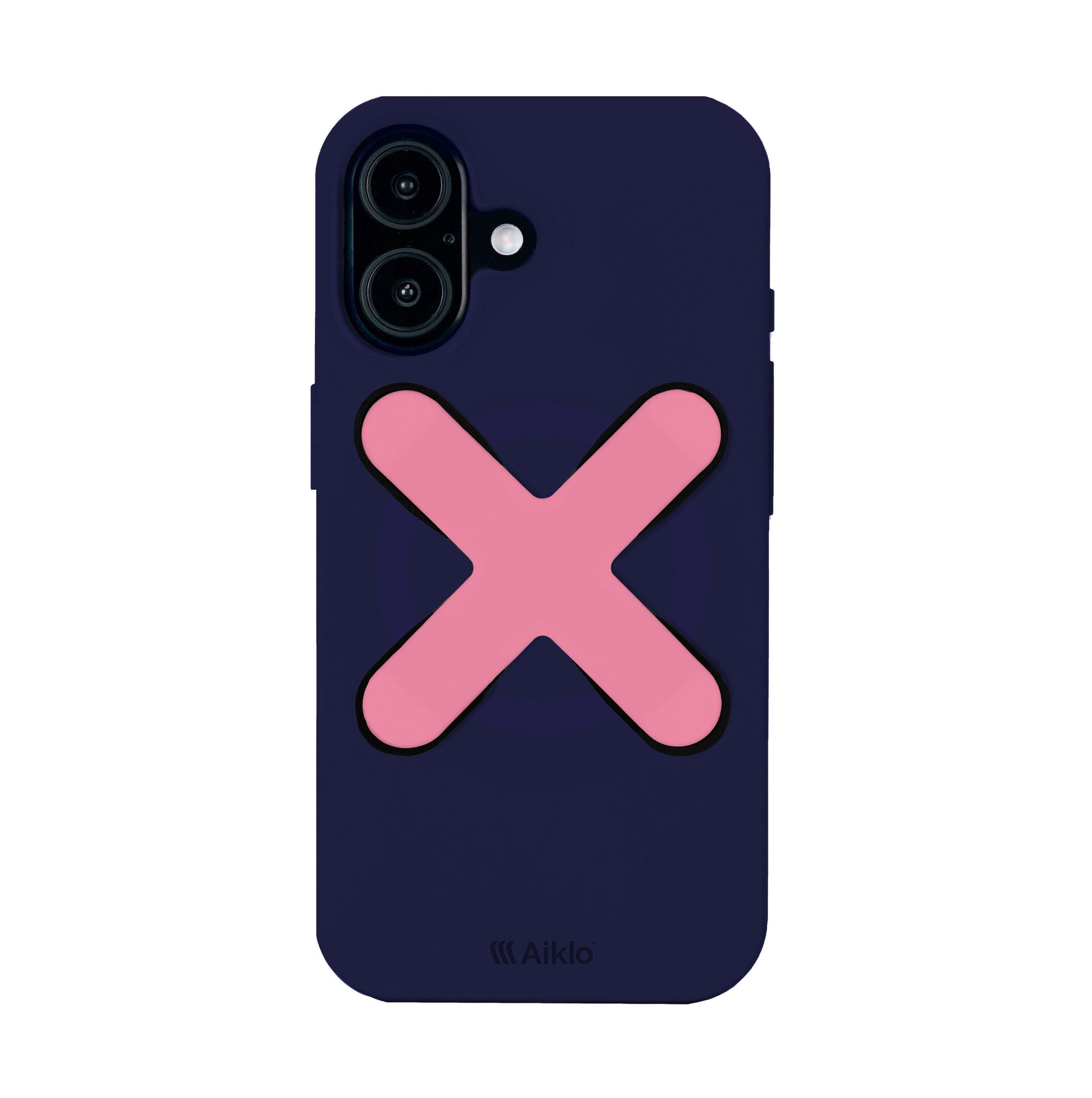 Iphone 17 Cyber Grape + Grip Coral Pink