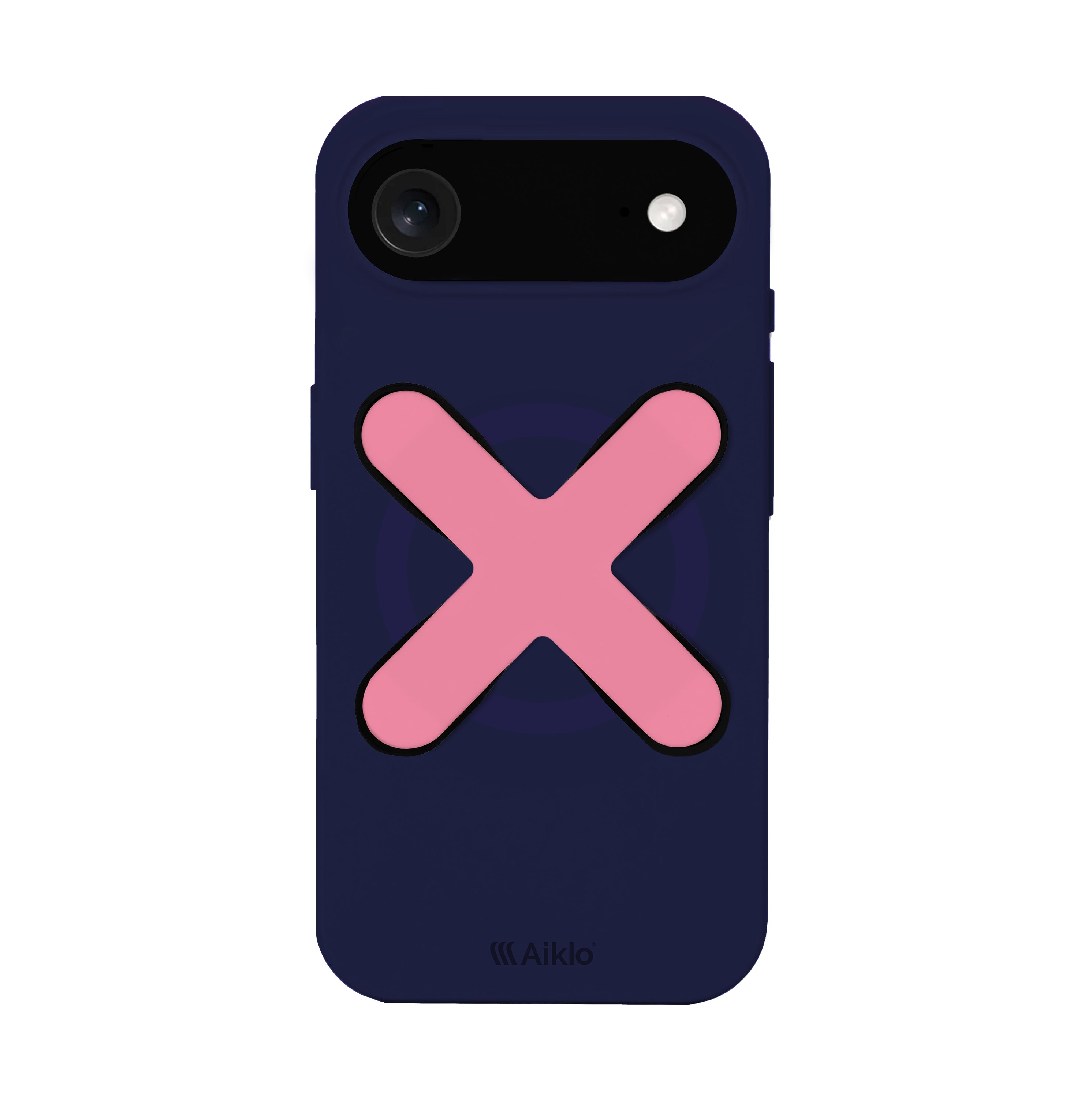 Iphone 17 Air Cyber Grape + Grip Coral Pink