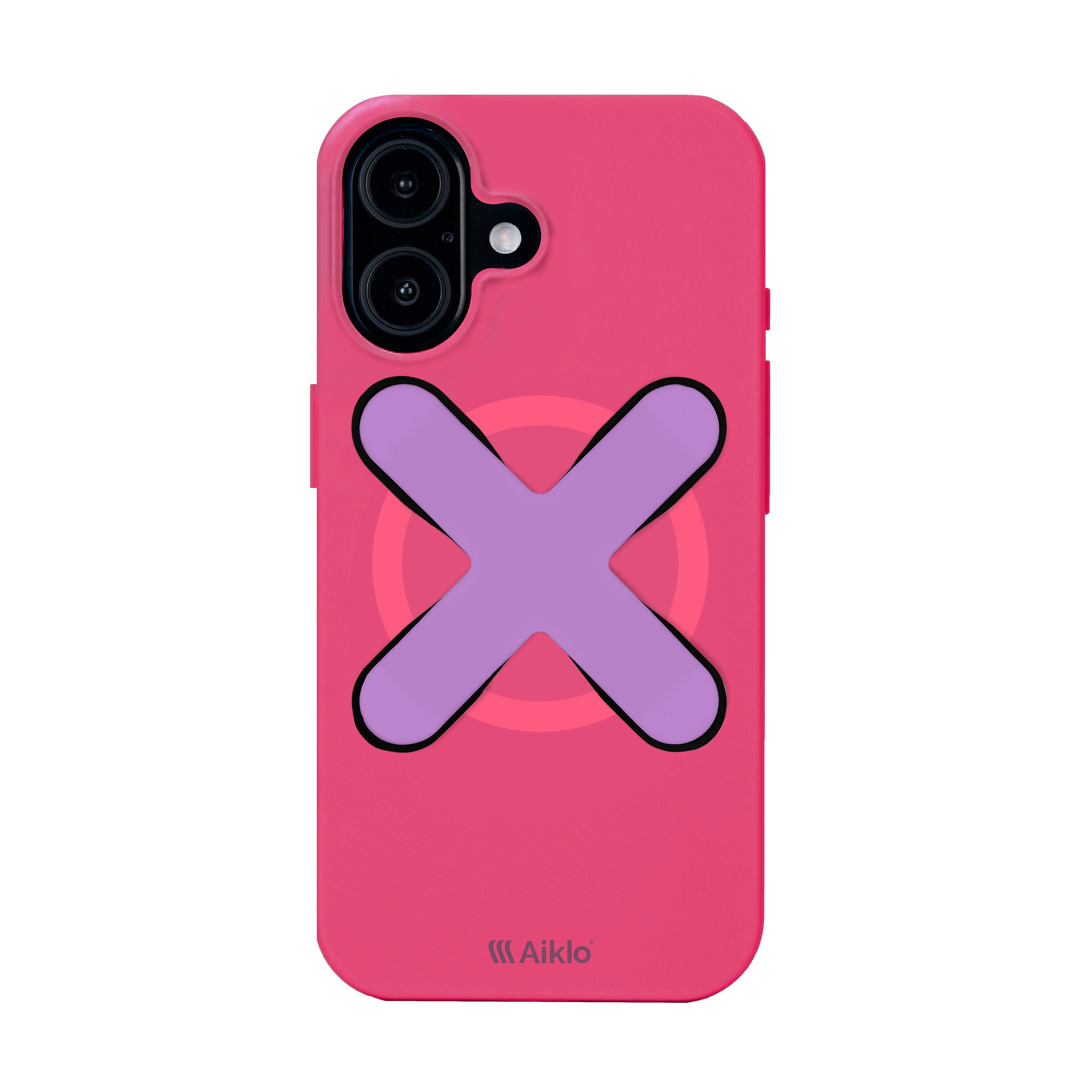 Iphone 17 Juicy Pink + Grip Lilac