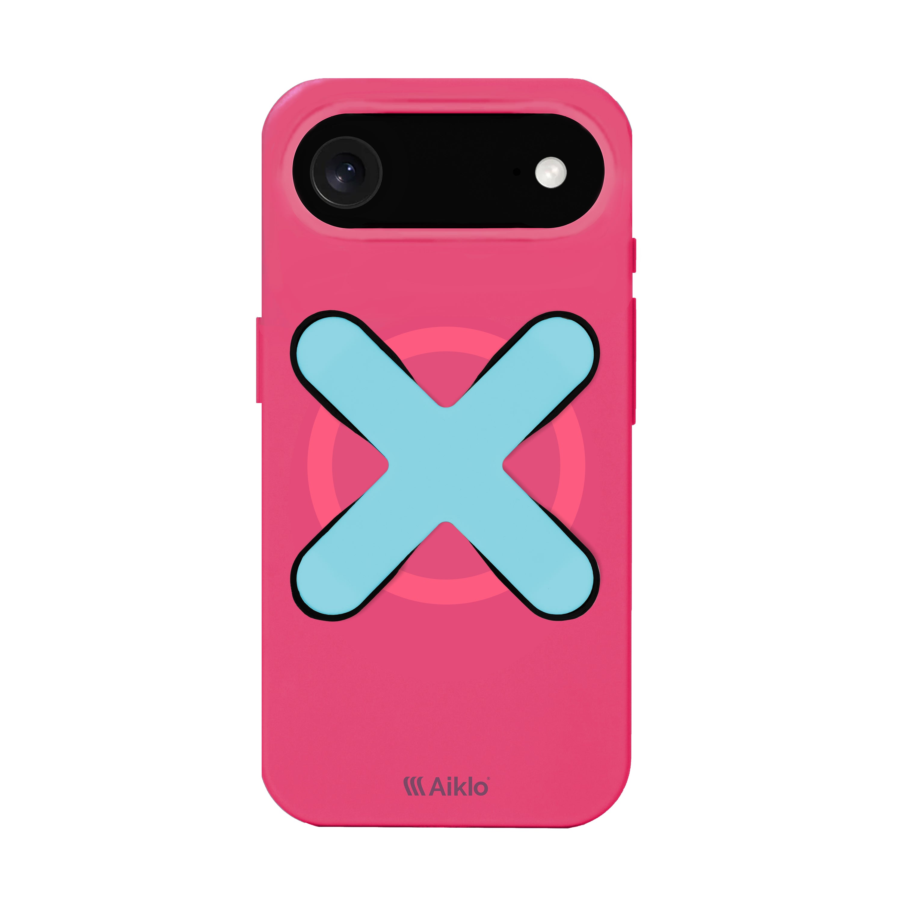 Iphone 17 Air Juicy Pink + Grip Aqua Blue