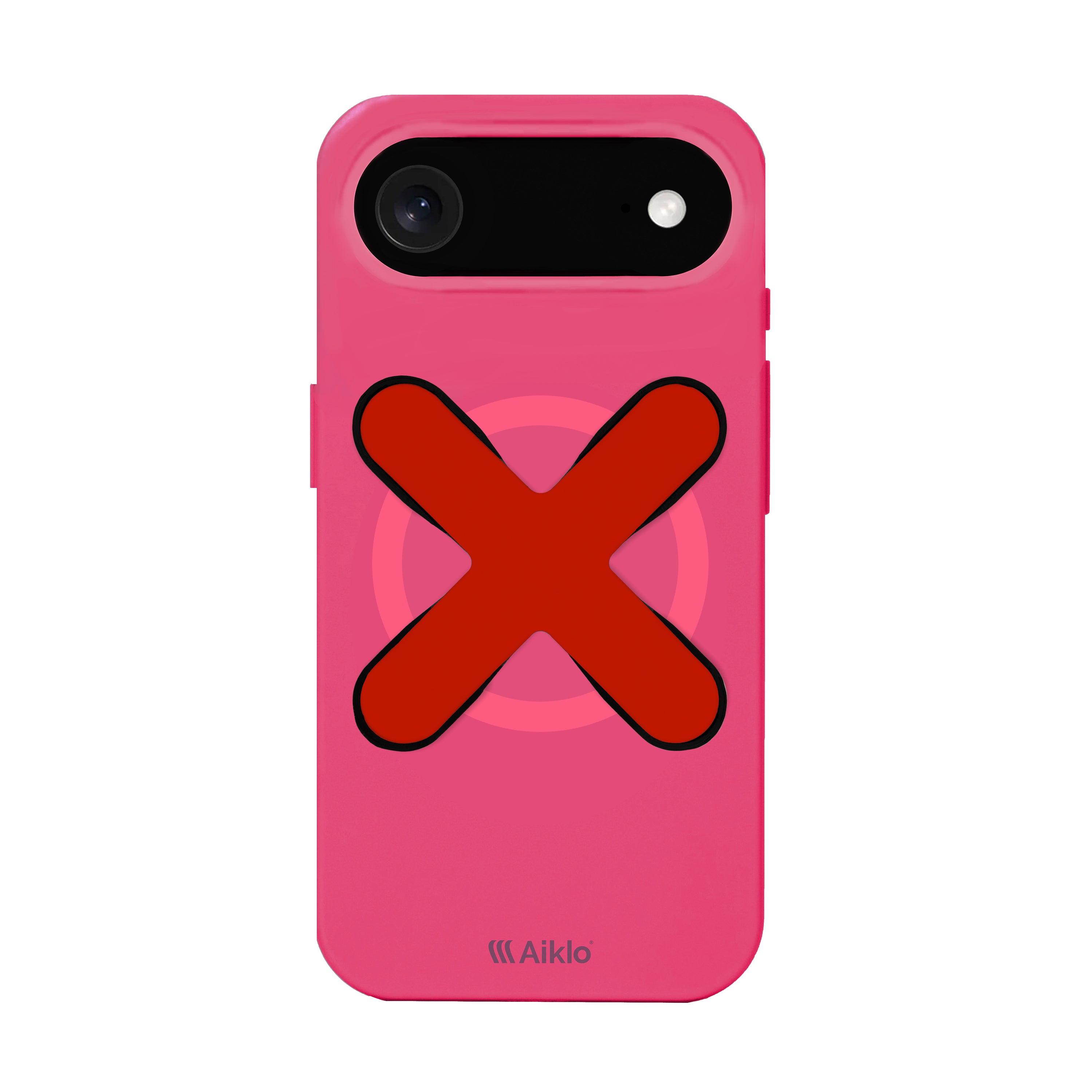 Iphone 17 Air Juicy Pink + Grip Hot Red