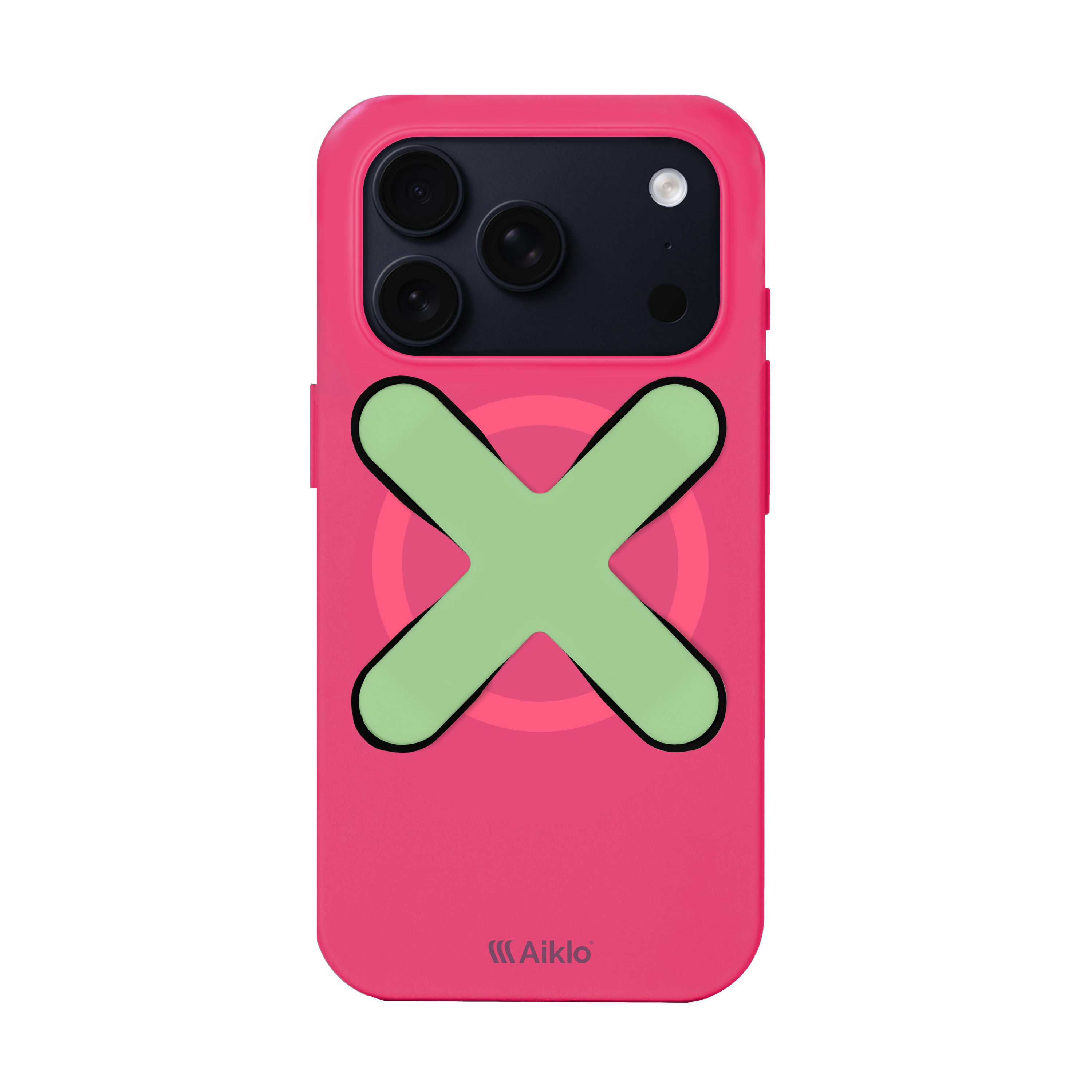 Iphone 17 Pro Juicy Pink + Grip Mint