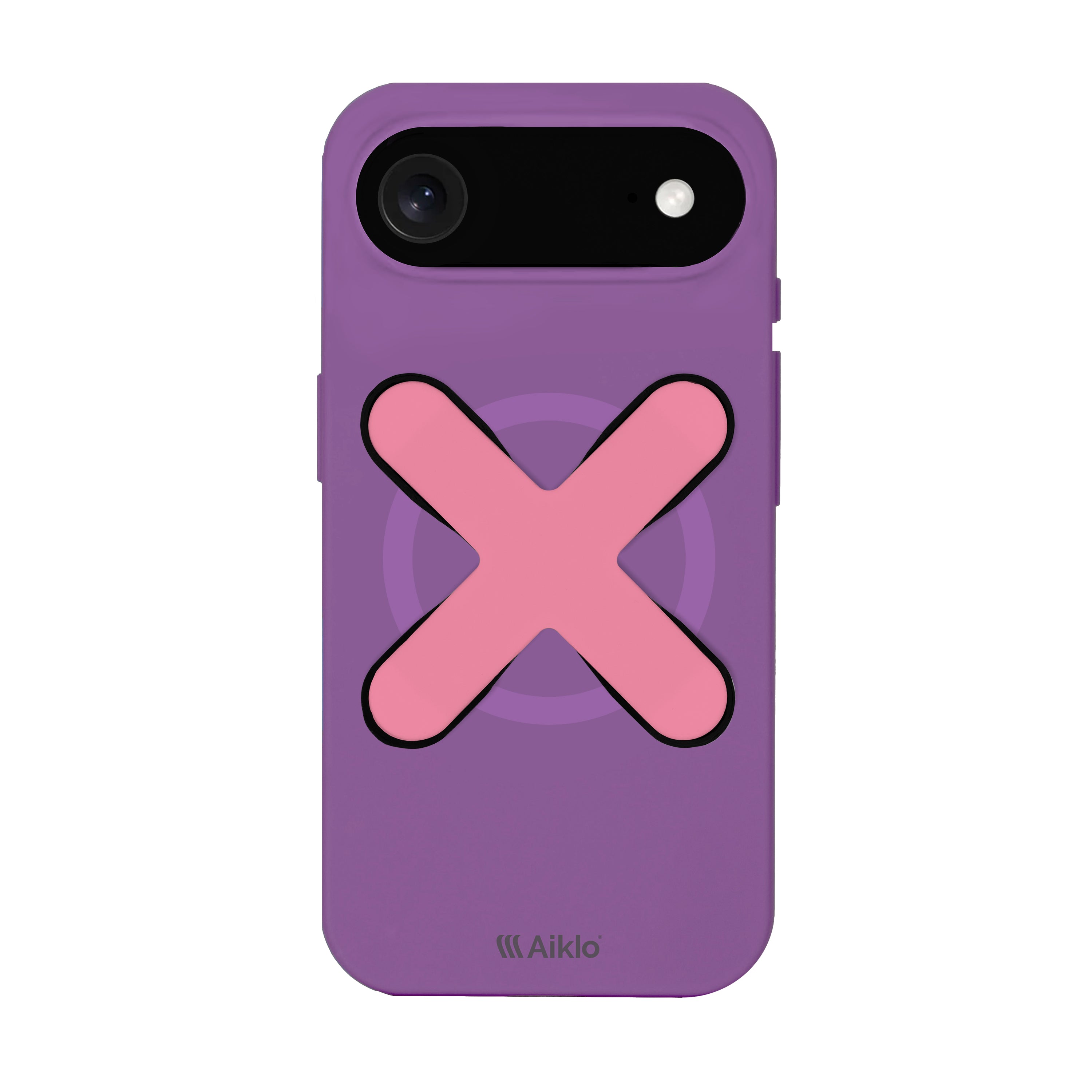 Iphone 17 Air Lilac + Grip Coral Pink