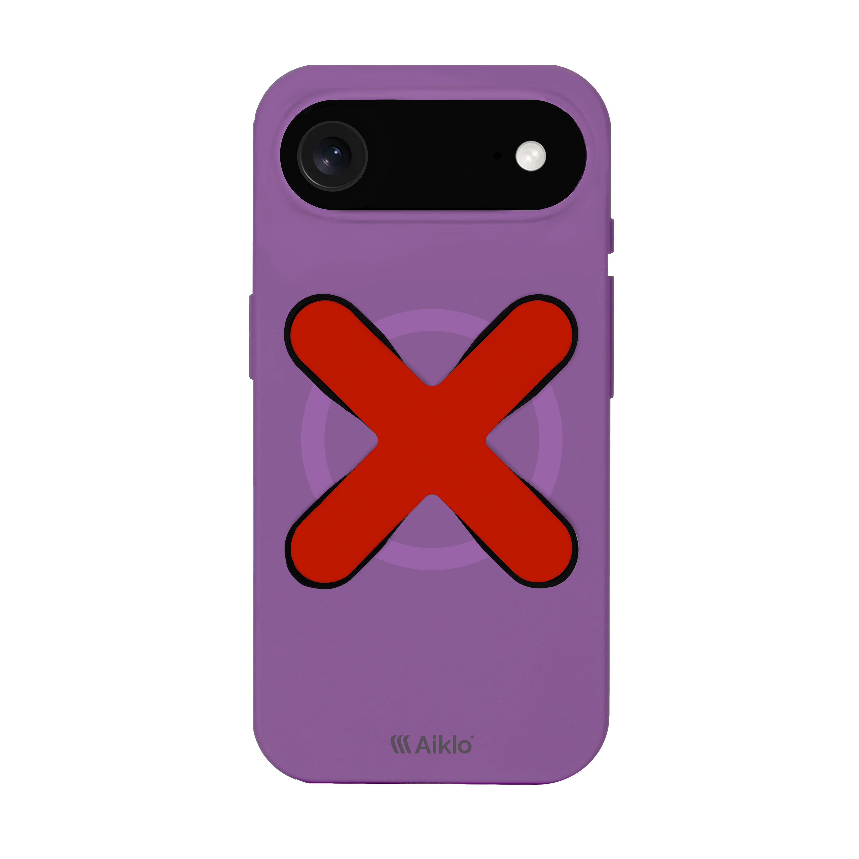 Iphone 17 Air Lilac + Grip Hot Red