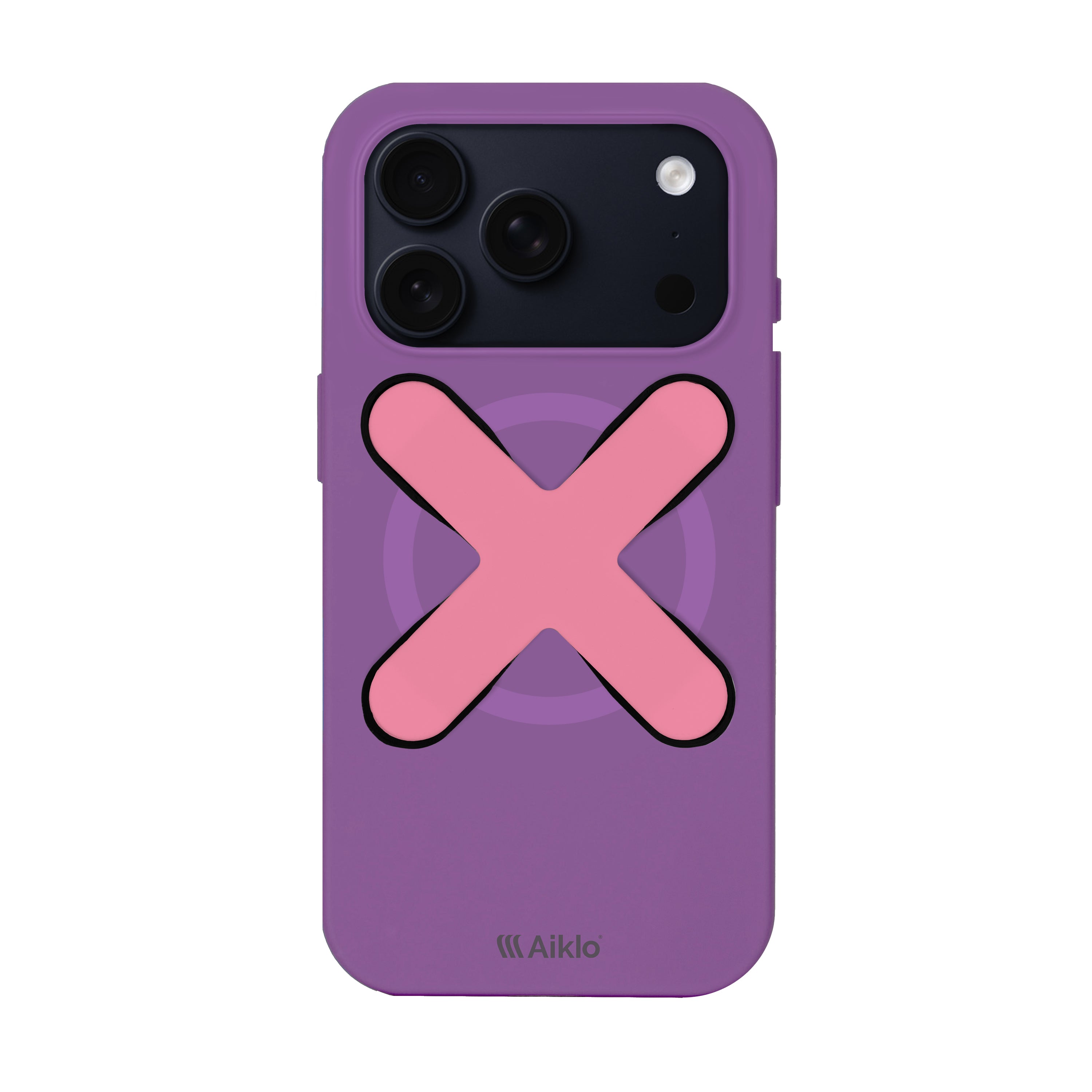 Iphone 17 Pro Lilac + Grip Coral Pink