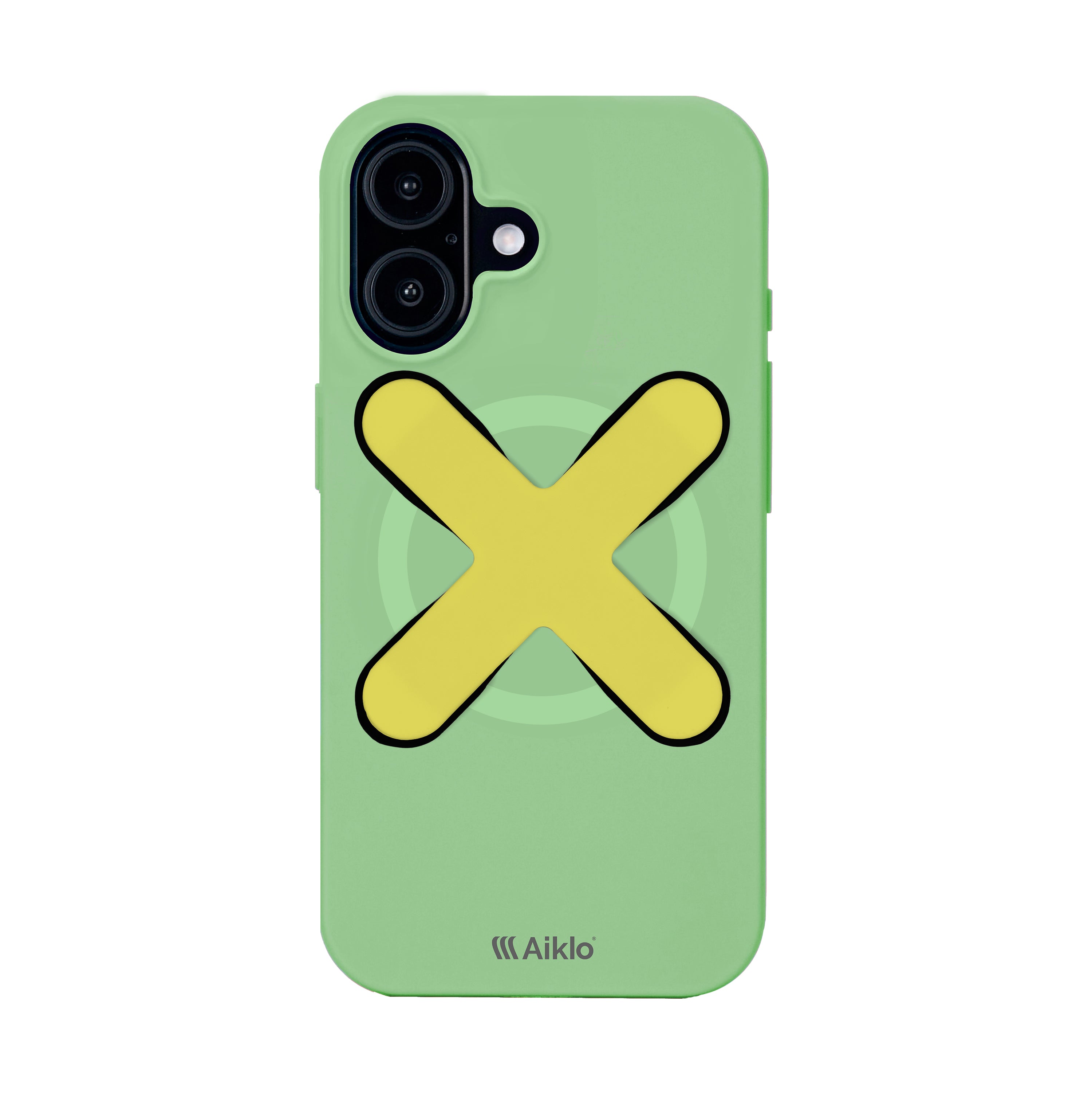 Iphone 17 Mint + Grip Lemon