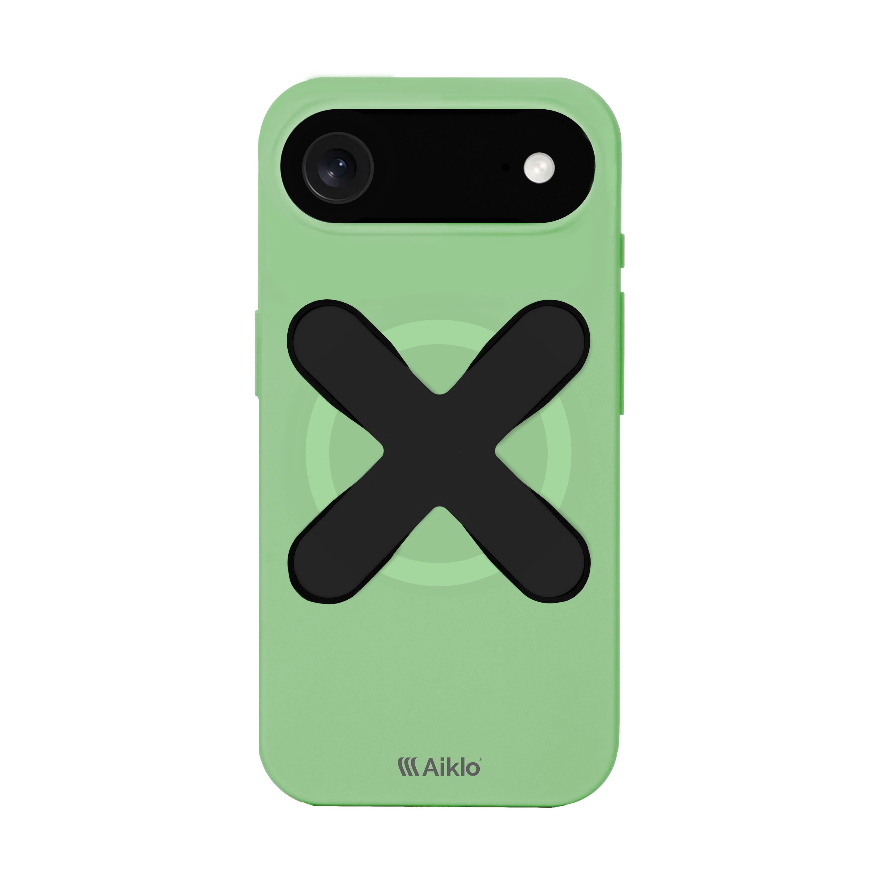 Iphone 17 Air Mint + Grip Black