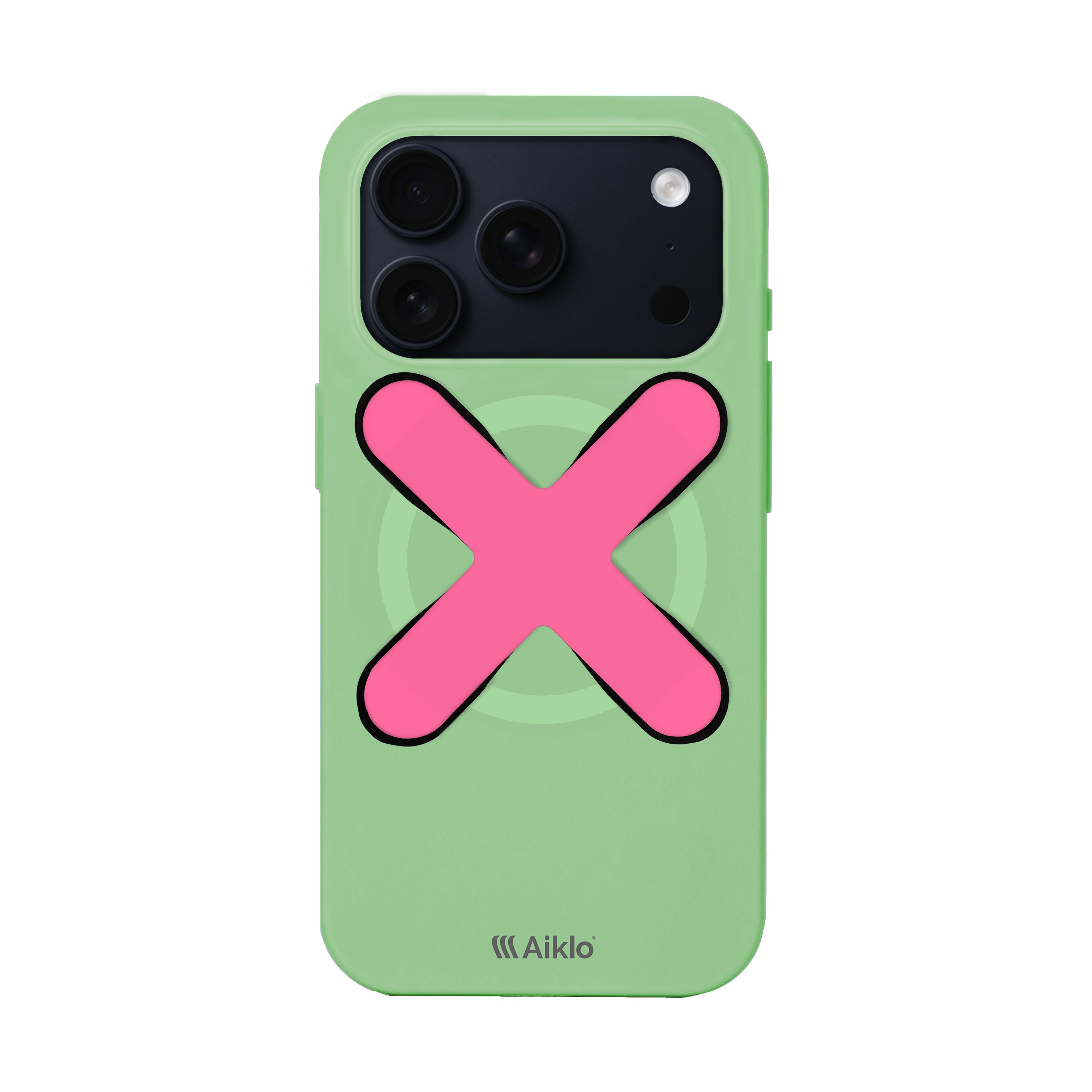 Iphone 17 Pro Mint + Grip Bubblegum