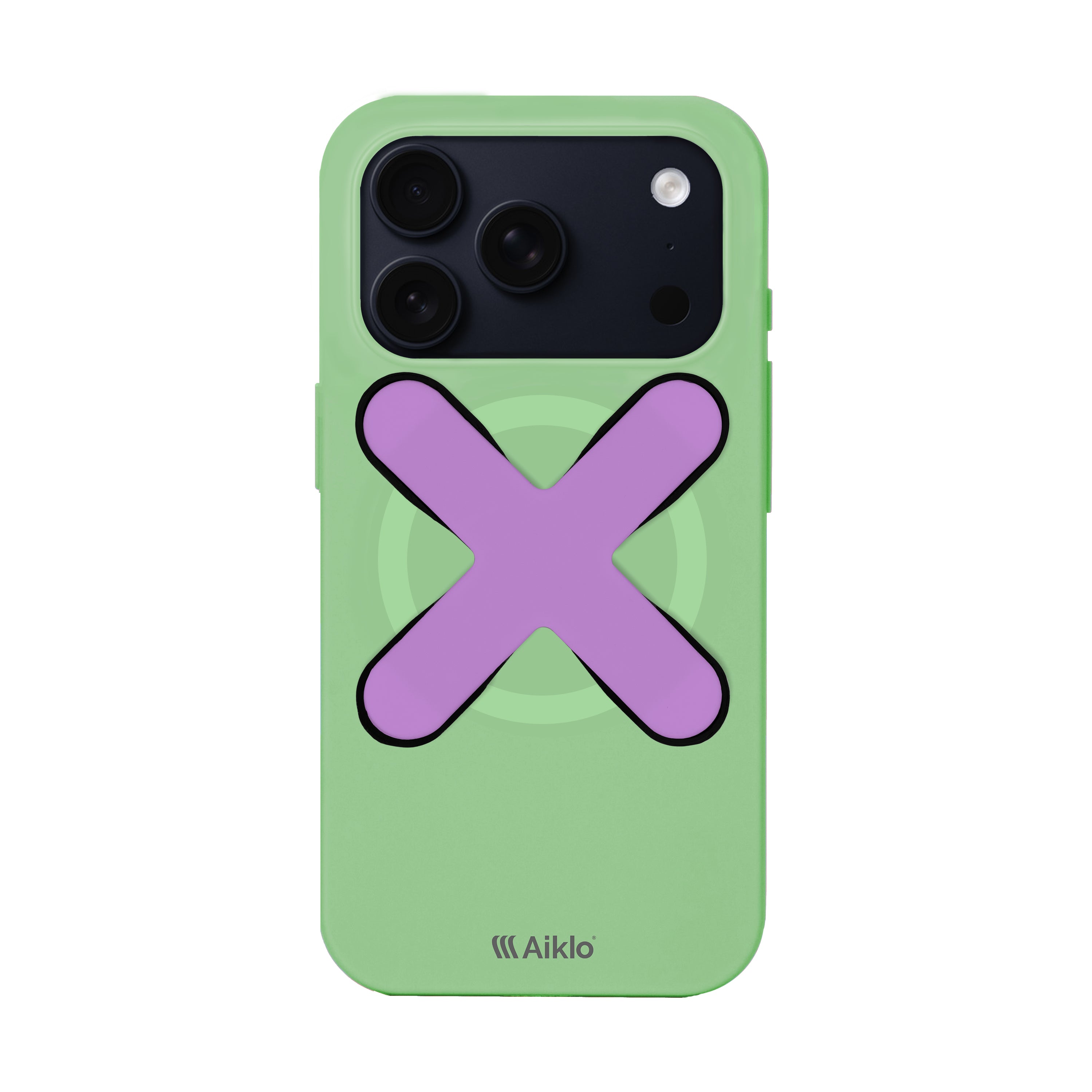 Iphone 17 Pro Mint + Grip Lilac