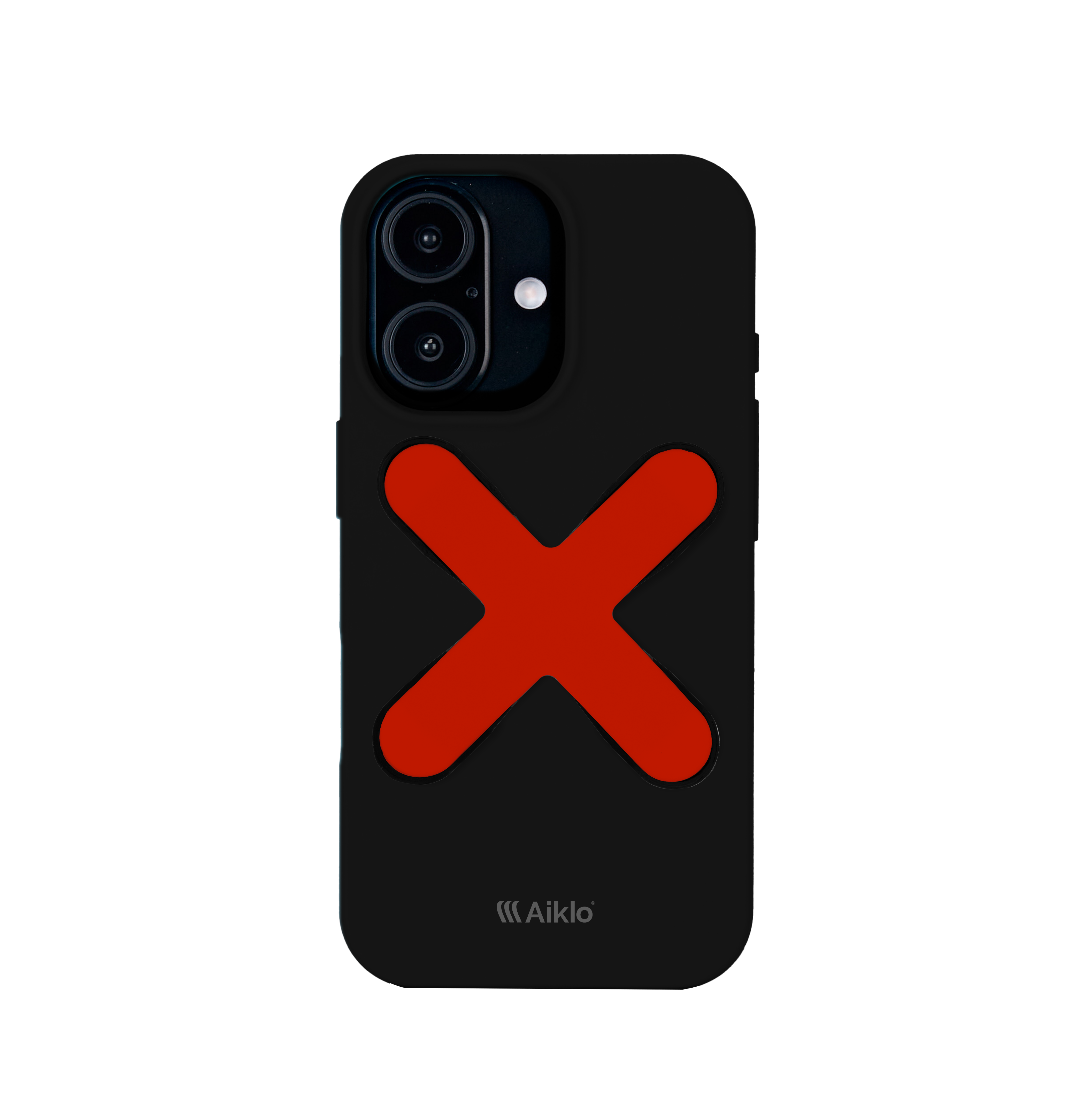 Funda Black & Grip Hot Red