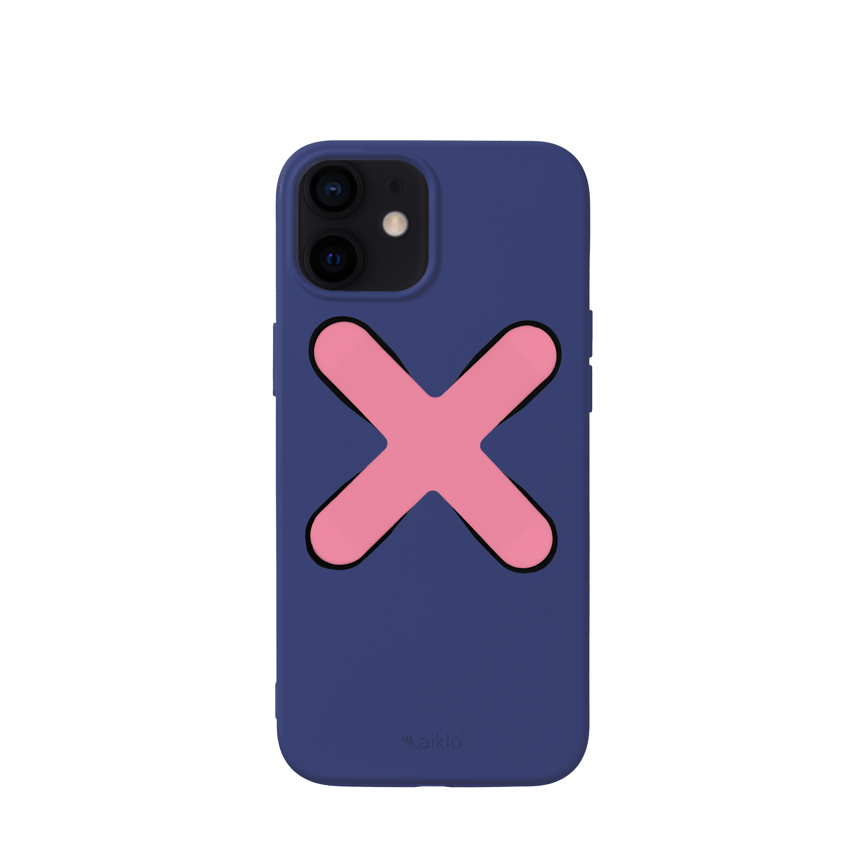 Funda Blue & Grip Coral Pink