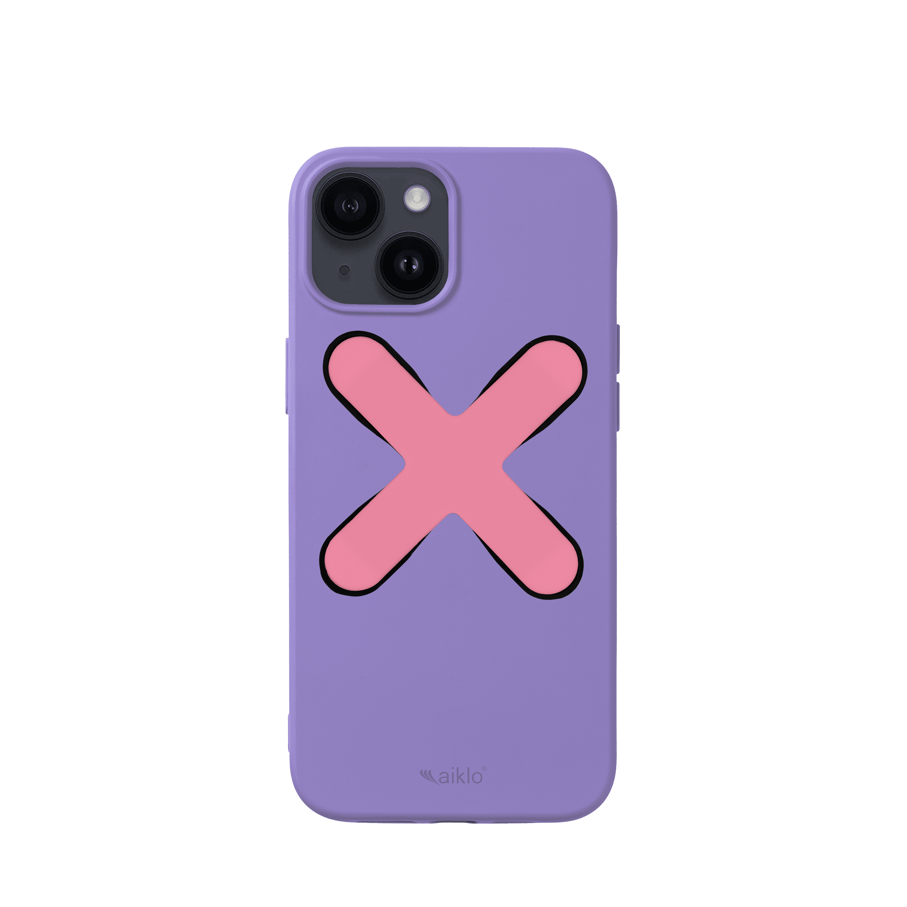 Funda Lilac & Grip Coral Pink