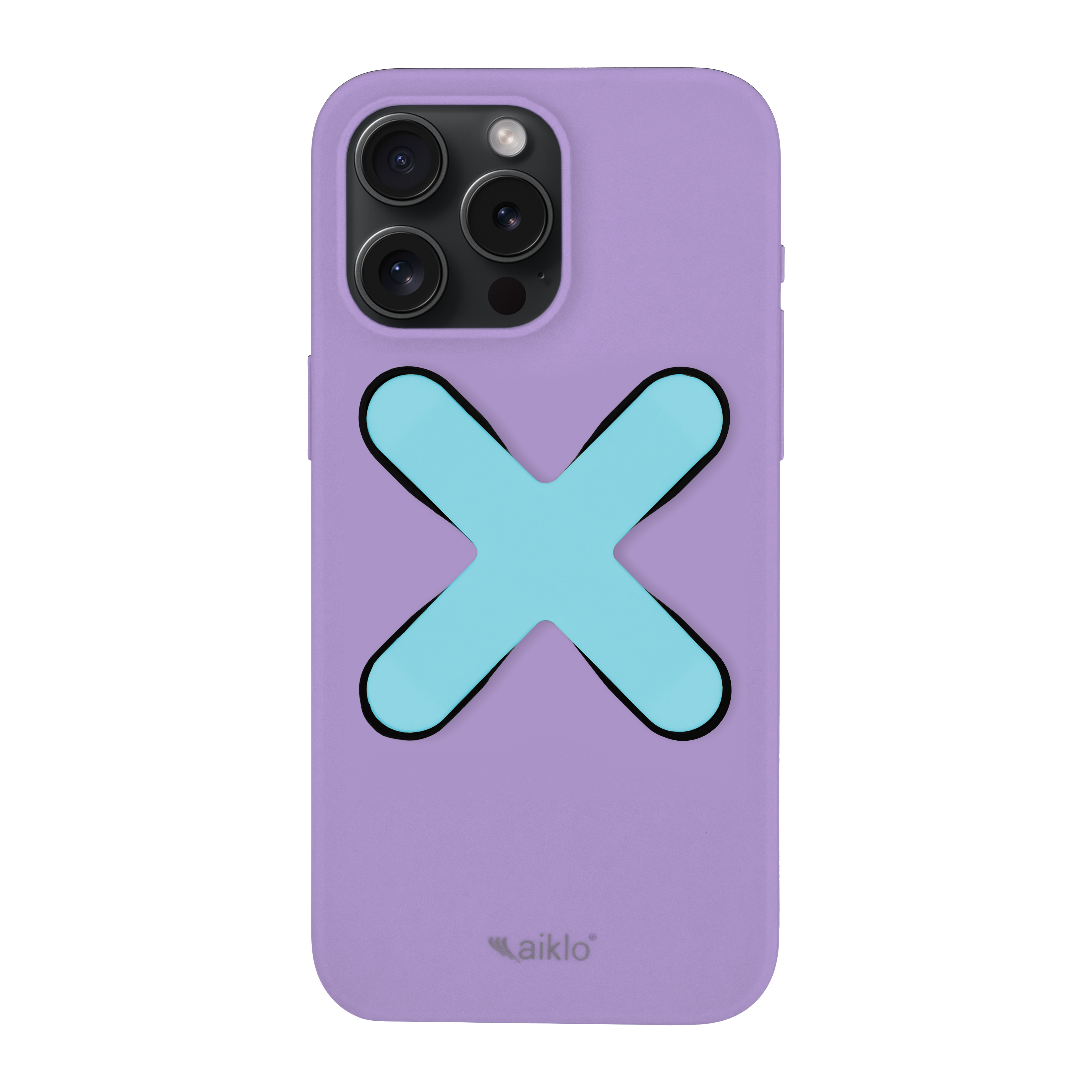 Purple / Aqua Blue