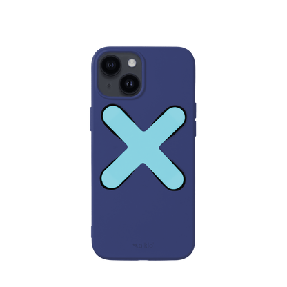 Funda Indigo Blue & Grip Aqua Blue