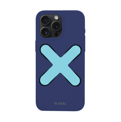 Funda Indigo Blue & Grip Aqua Blue
