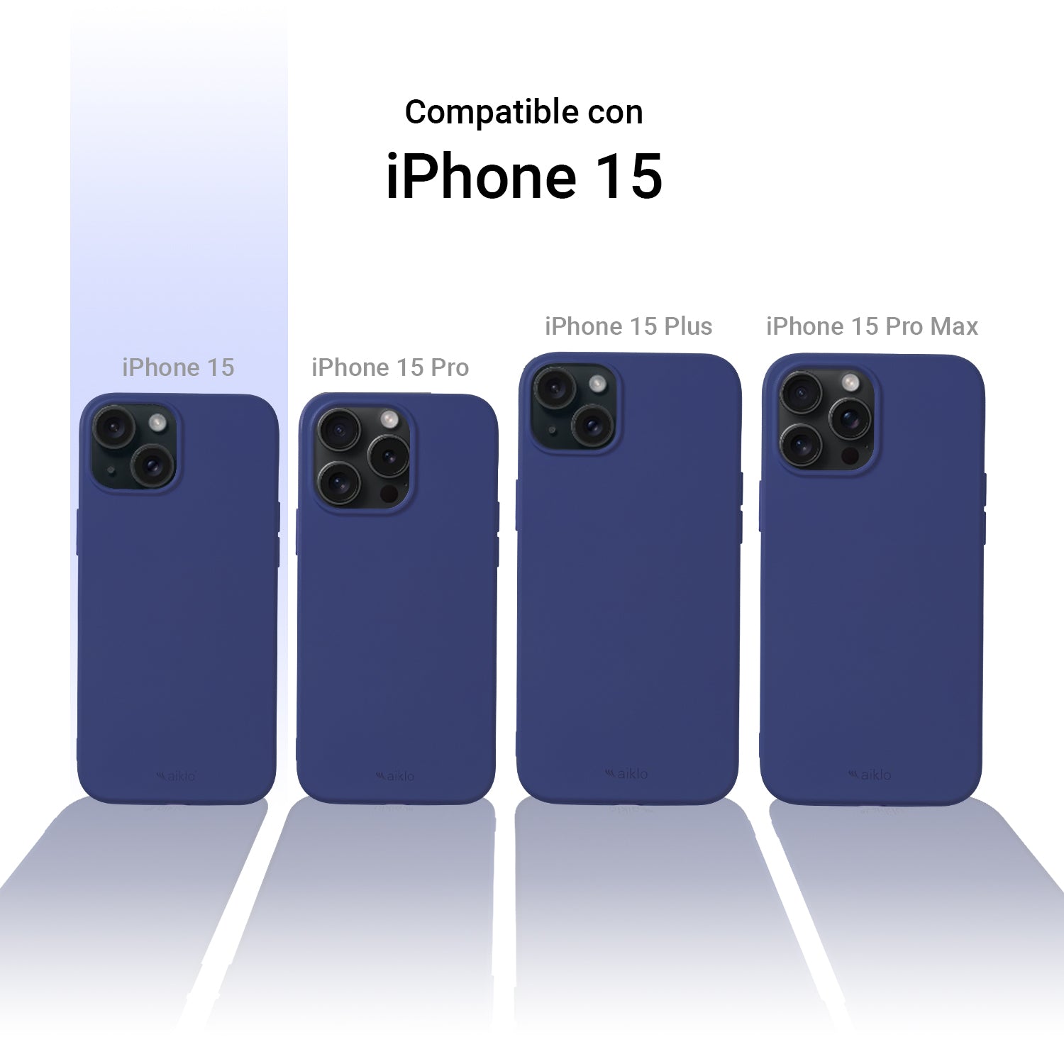 Funda iPhone Azul