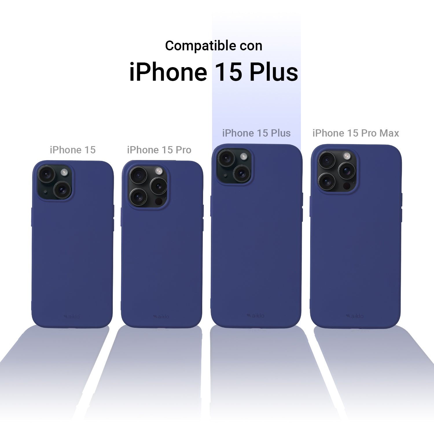 Funda iPhone Azul