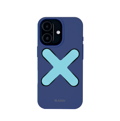 Funda Indigo Blue & Grip Aqua Blue