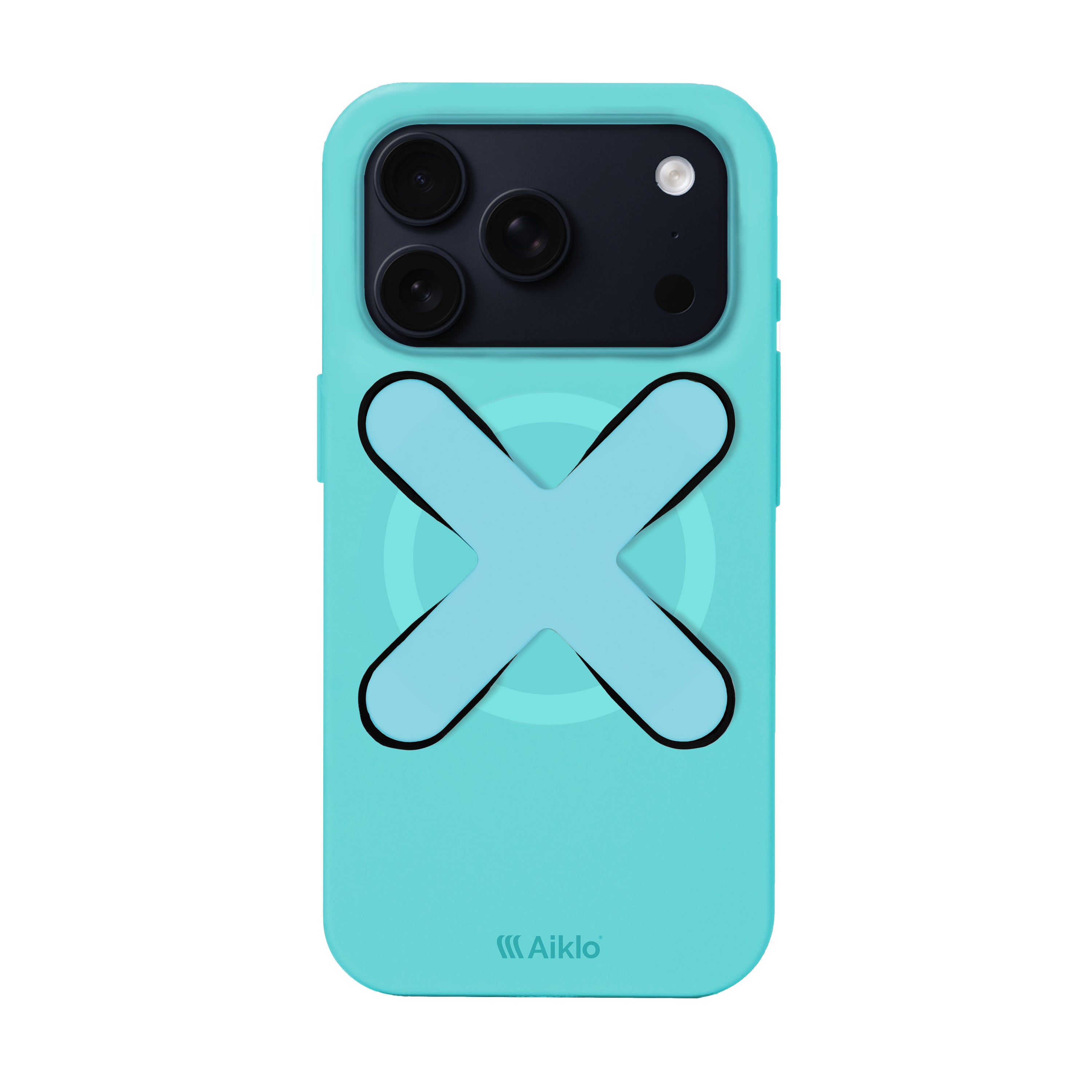 MagSafe & Stix Grip Case Water Blue