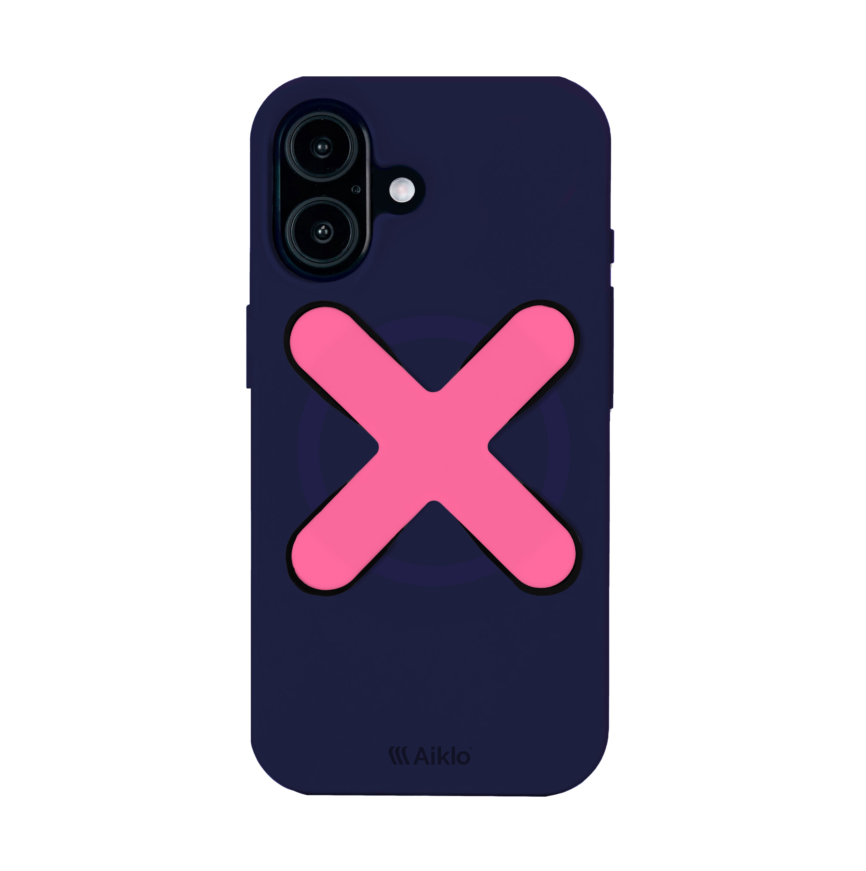 Funda MagSafe Cyber Grape & Stix Grip Bubblegum