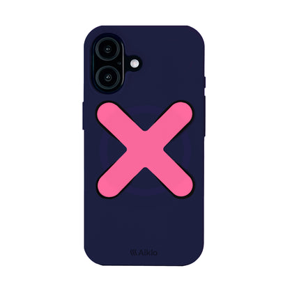 Funda MagSafe Cyber Grape & Stix Grip Bubblegum