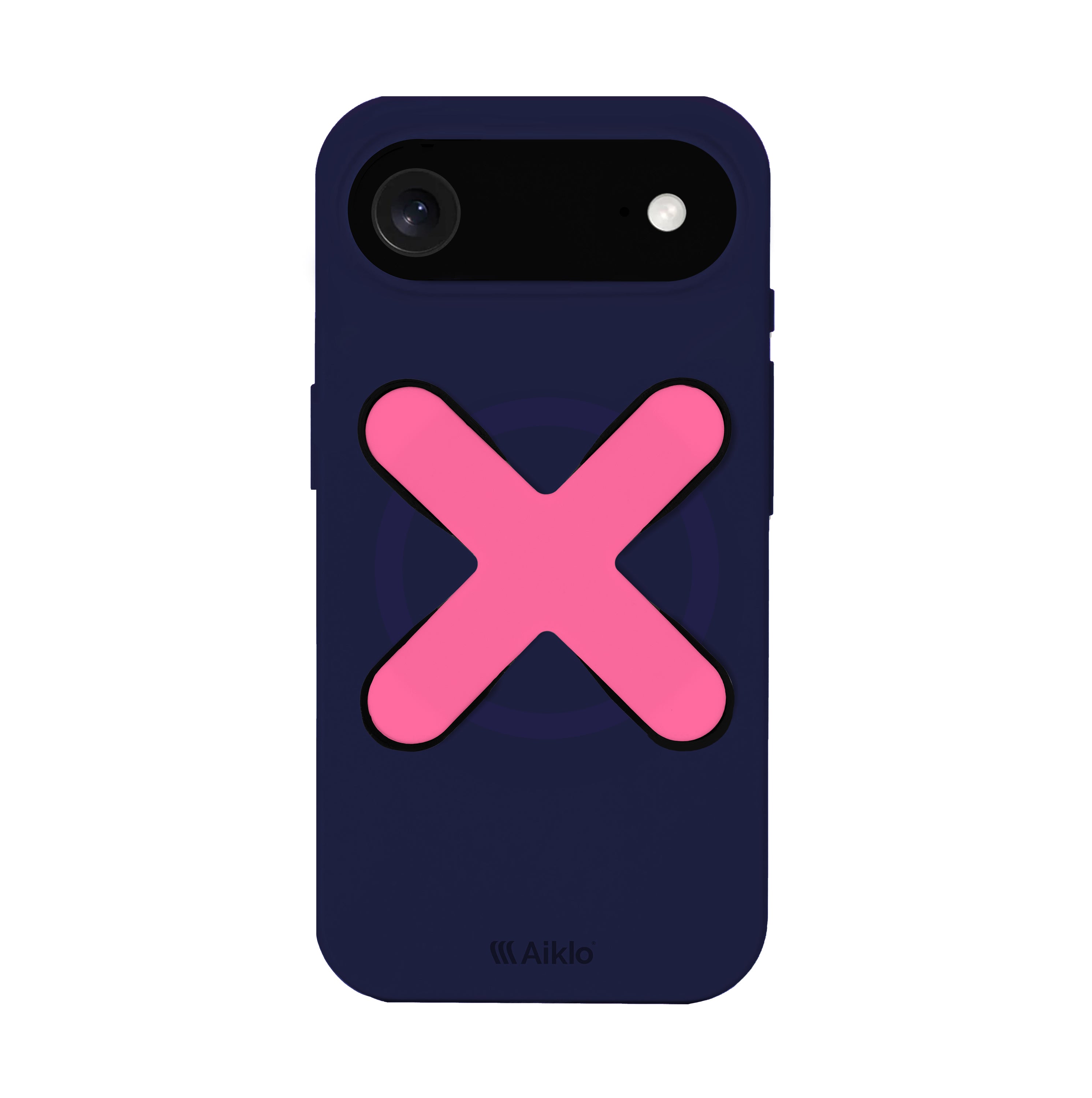 Funda MagSafe Cyber Grape & Stix Grip Bubblegum