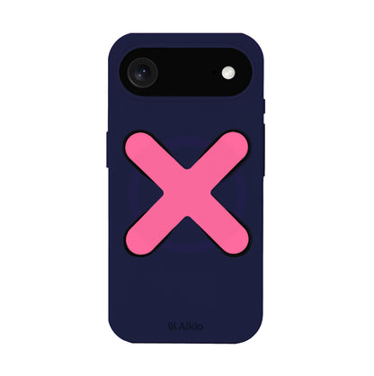 Funda MagSafe Cyber Grape & Stix Grip Bubblegum