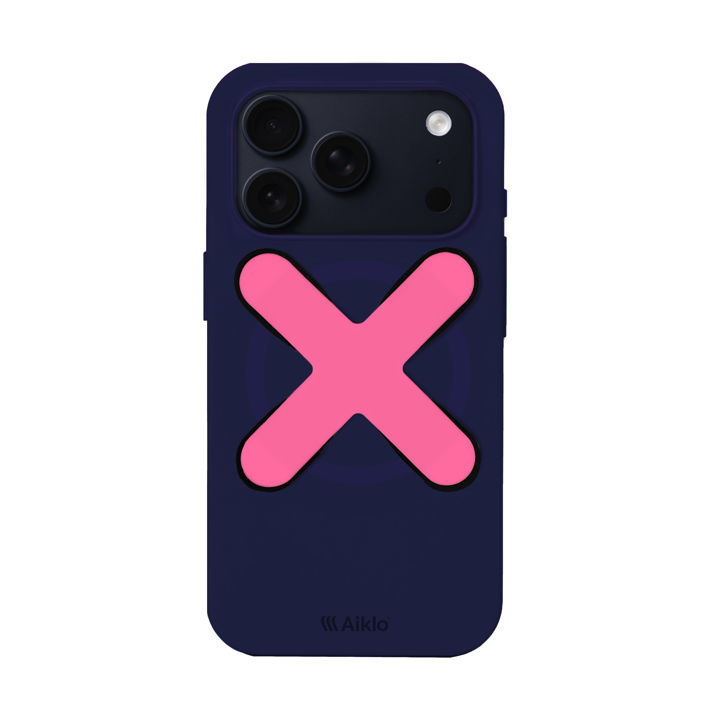 Funda MagSafe Cyber Grape & Stix Grip Bubblegum