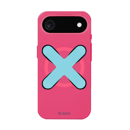 Iphone 17 Air Juicy Pink + Grip Aqua Blue