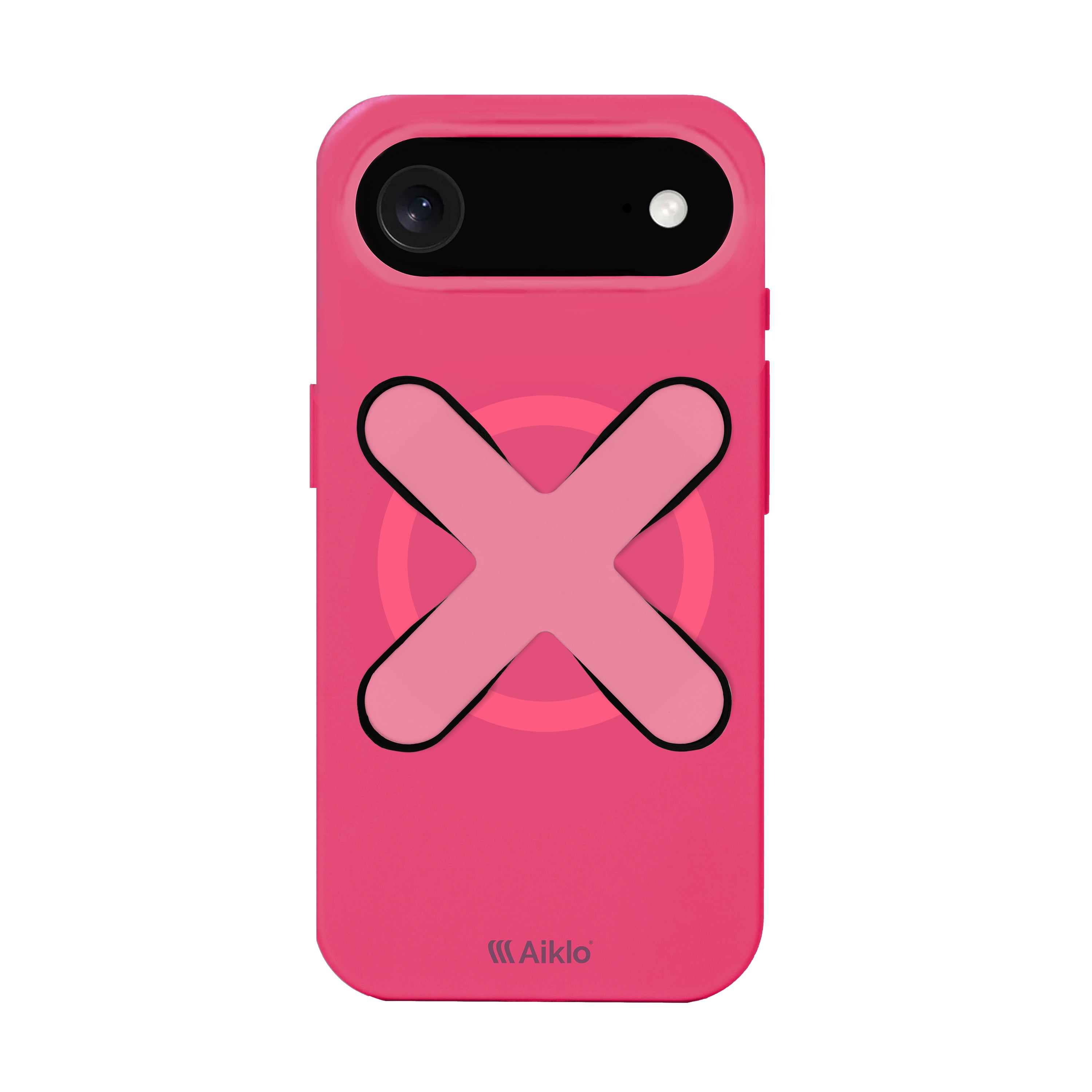 Funda MagSafe Juicy Pink & Stix Grip Coral Pink