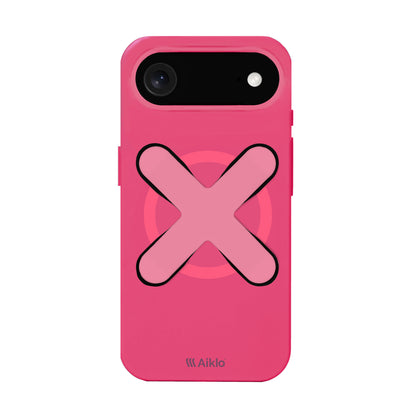 Funda MagSafe Juicy Pink & Stix Grip Coral Pink