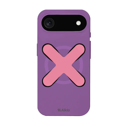 Iphone 17 Air Lilac + Grip Coral Pink