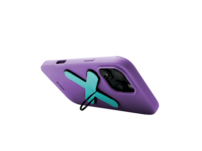 Funda Lilac & Grip Aqua Blue