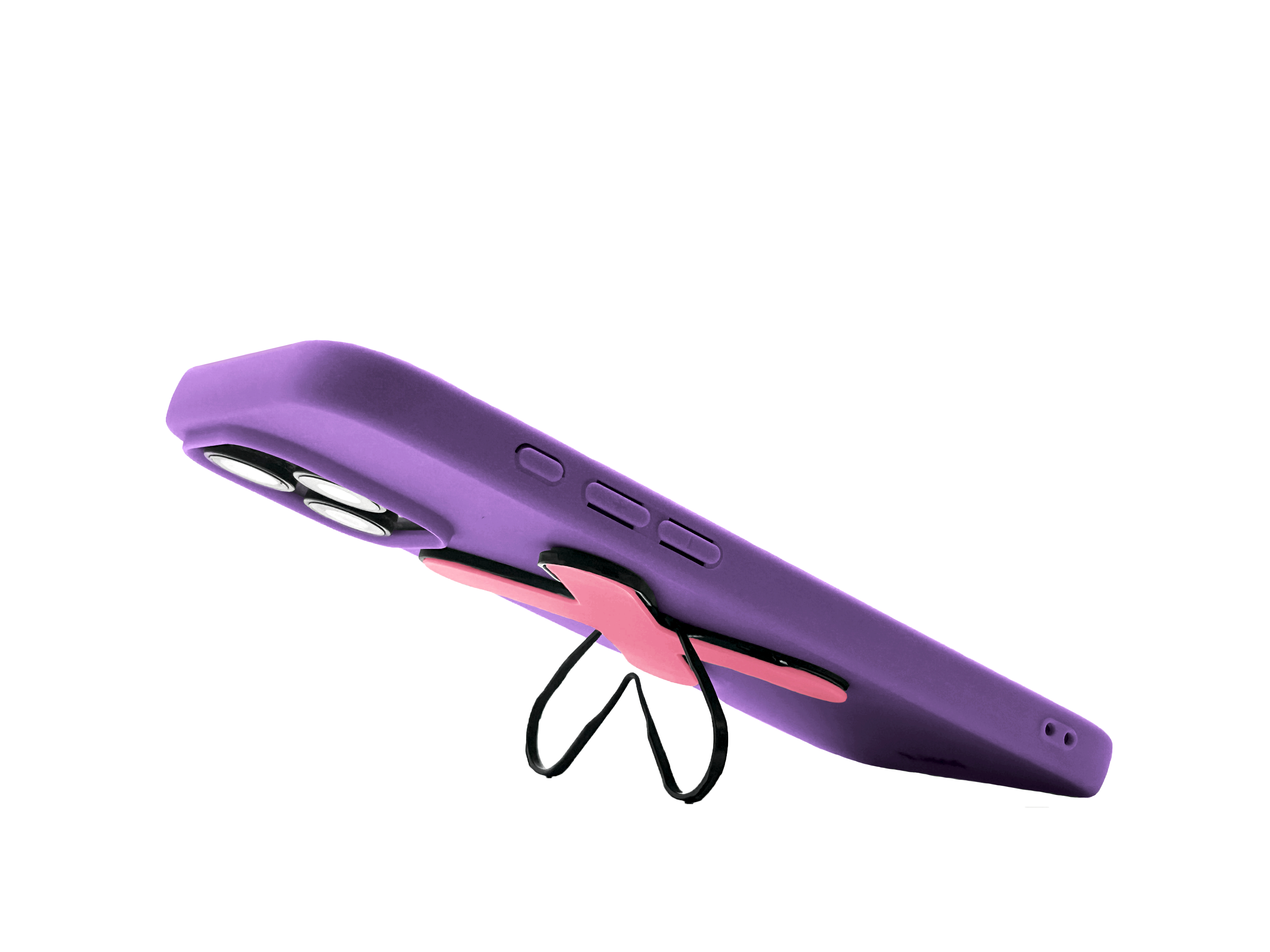 Funda Lilac & Grip Coral Pink