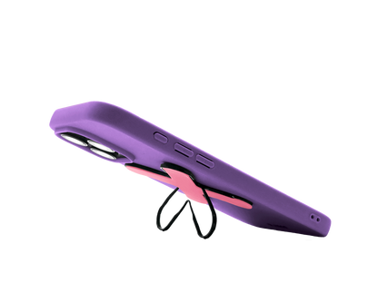 Funda Lilac & Grip Coral Pink