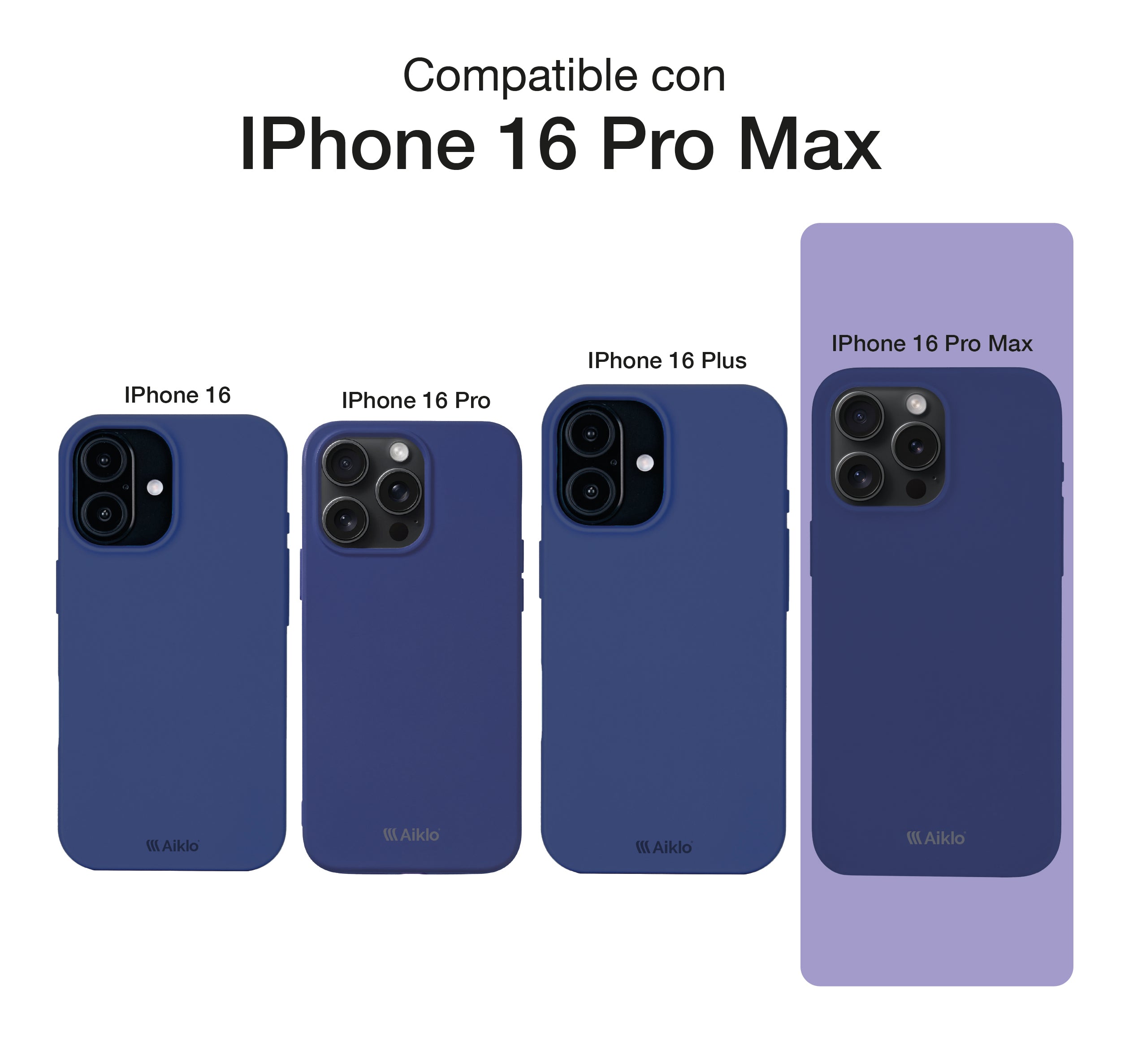 Funda iPhone Azul