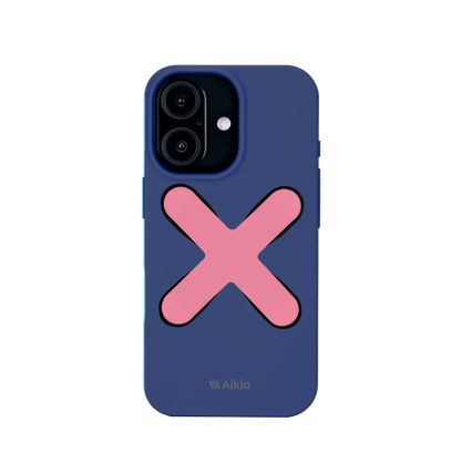 Blue case + Pink Grip