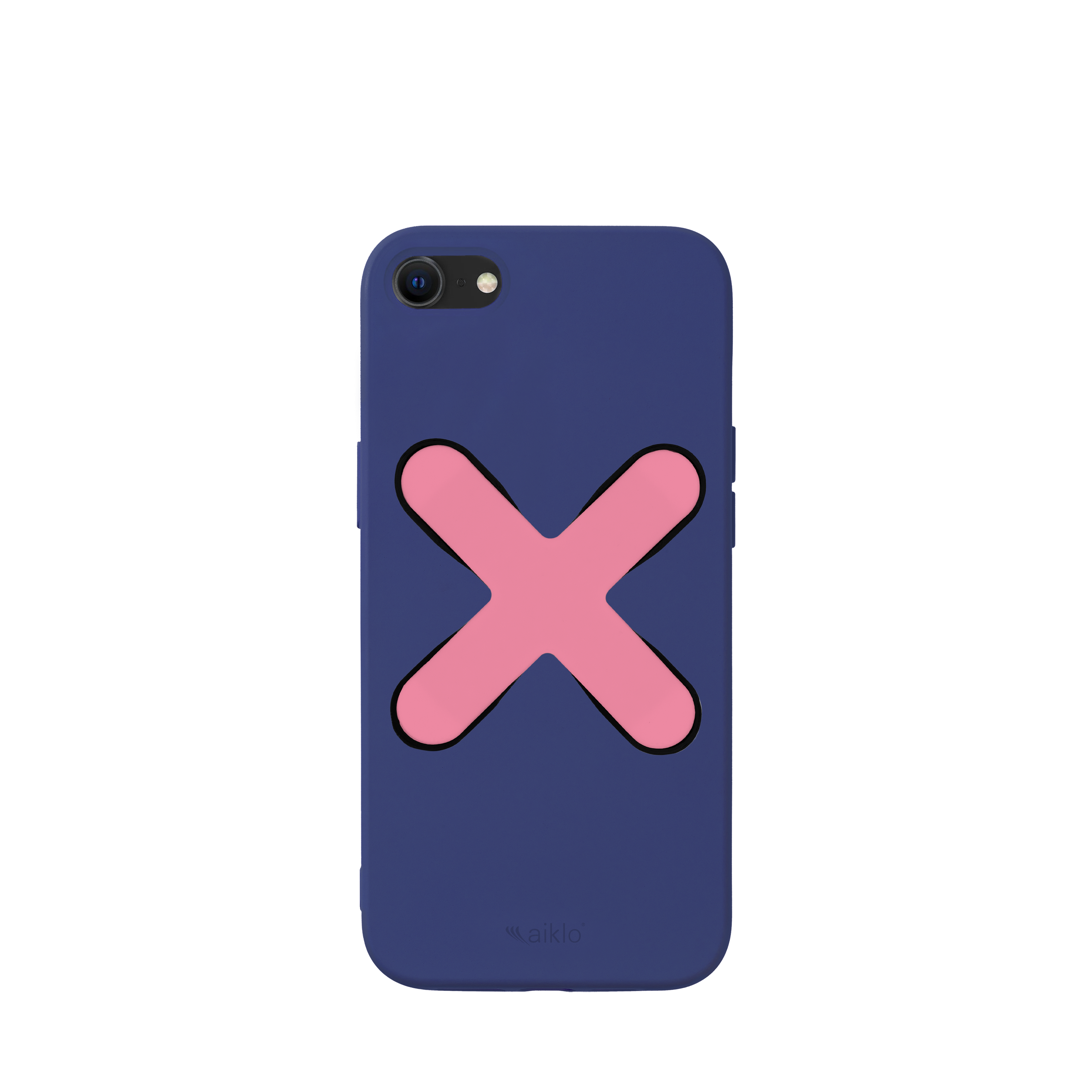 Blue case + Pink Grip