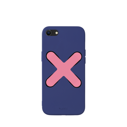 Blue case + Pink Grip