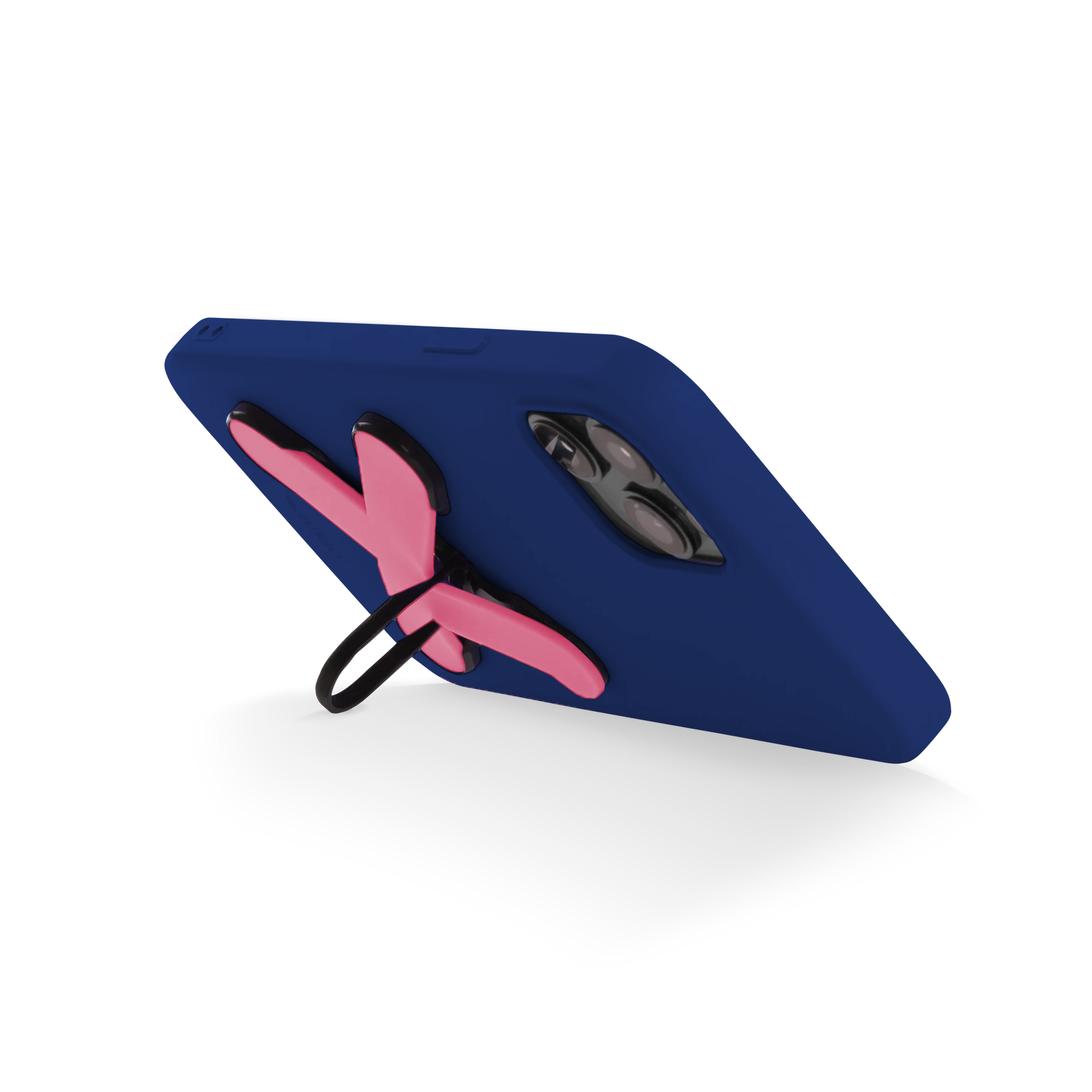 Blue case + Pink Grip