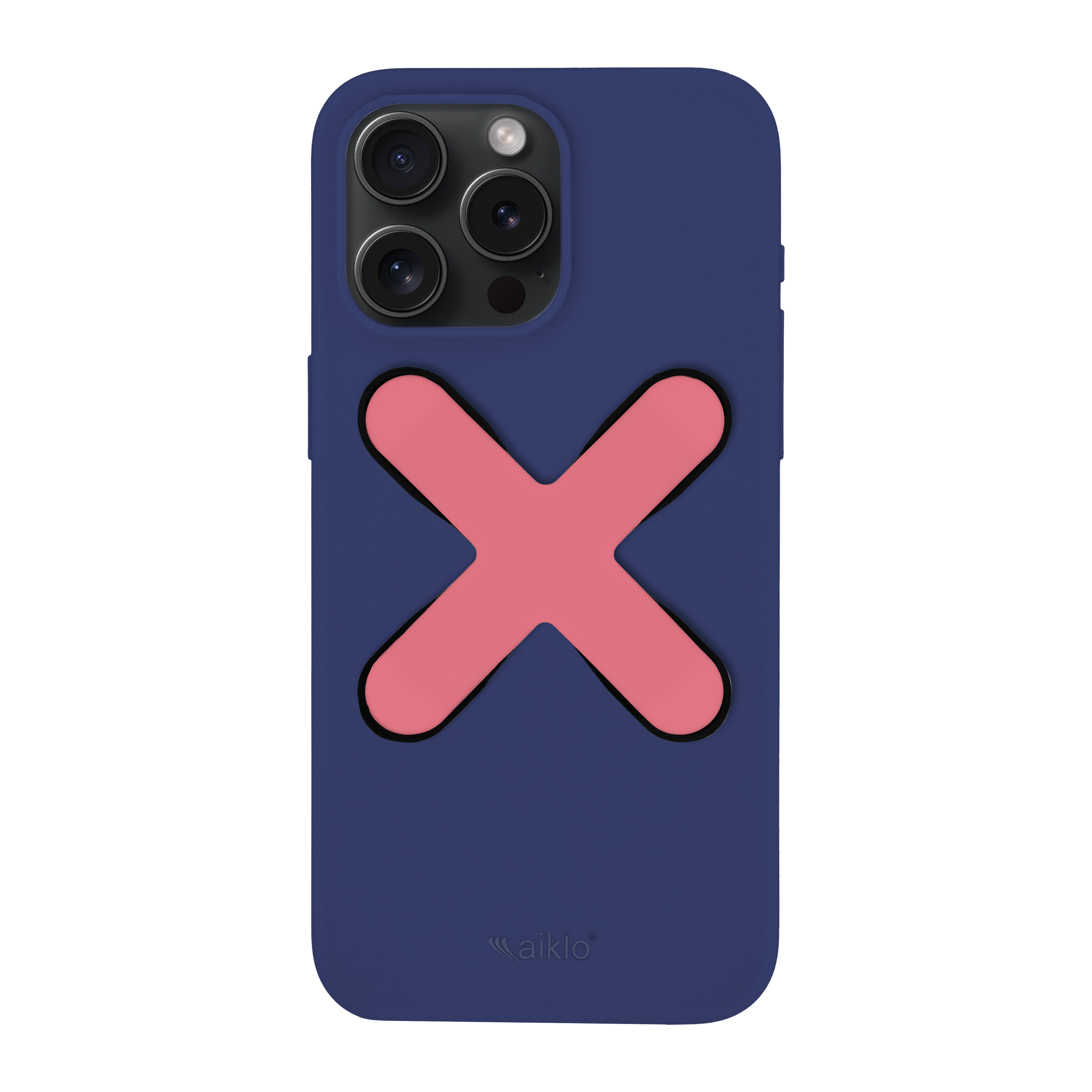 Blue case + Pink Grip