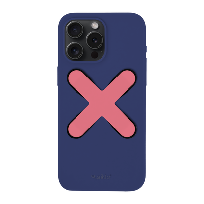 Blue case + Pink Grip