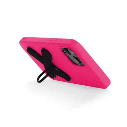 Fuchsia cover + black grip