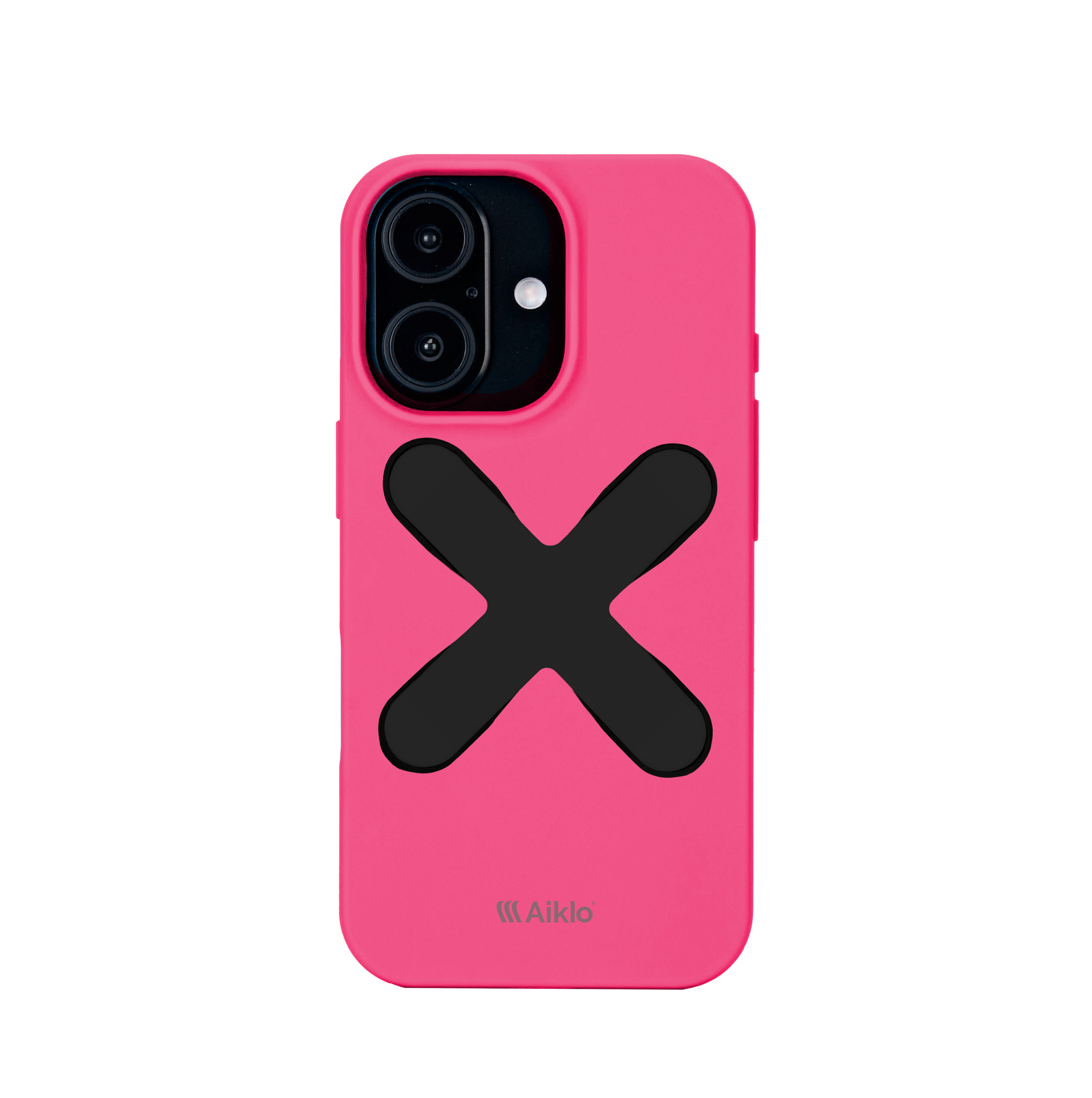 Fuchsia cover + black grip