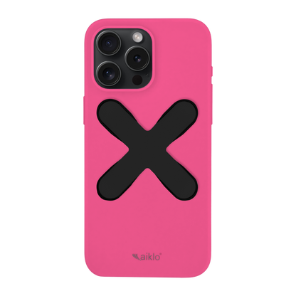 Fuchsia cover + black grip