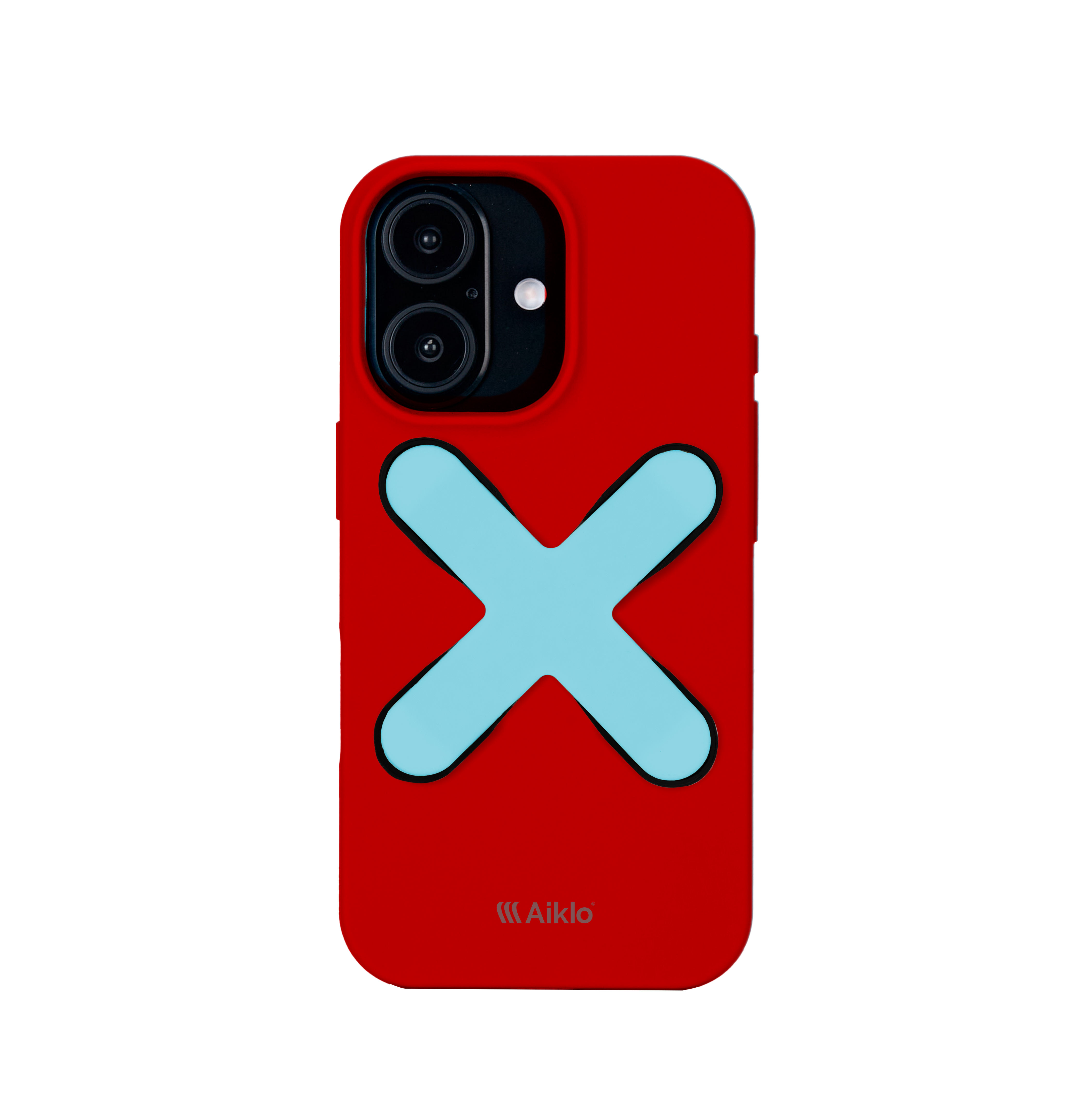 Hot Red / Aqua Blue 16