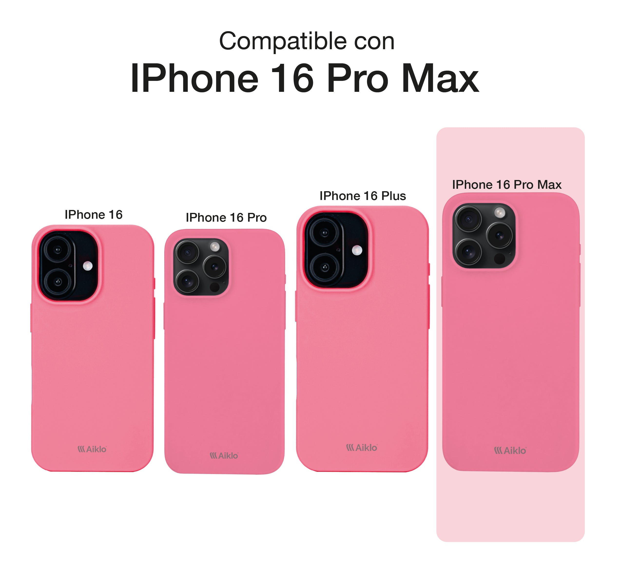 Funda iPhone Rosa