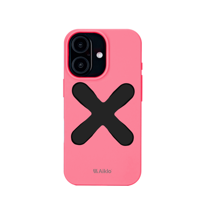 Funda Rosa & Grip Negro